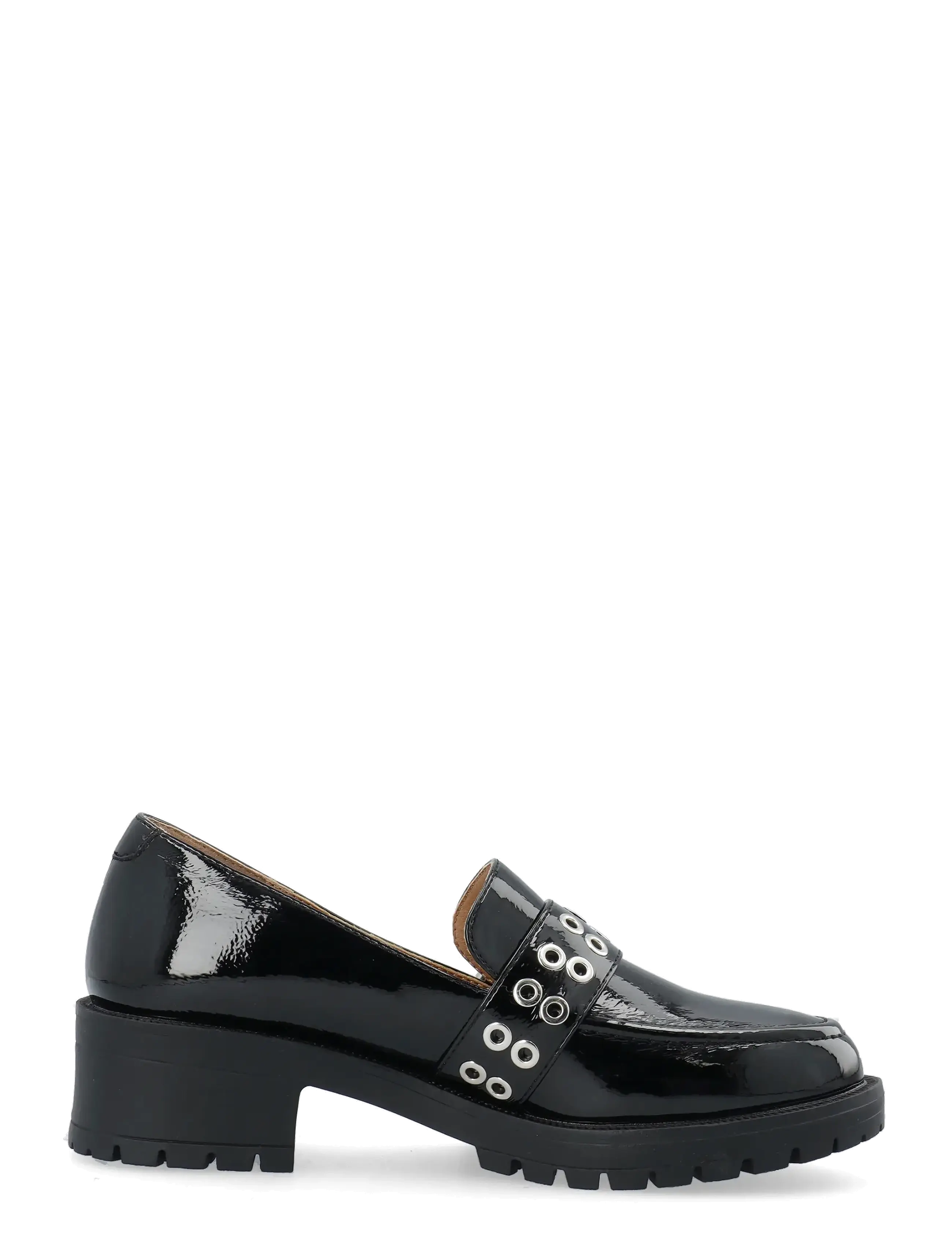 Bianco - BIAPEARL Buckle Loafer Faux Leather - fashion trends - black patent - 2