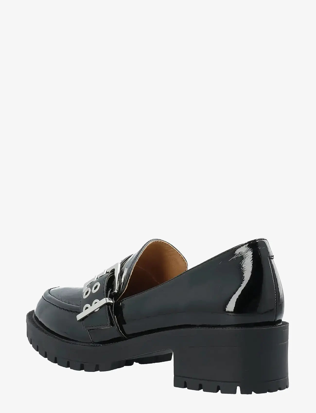 Bianco - BIAPEARL Buckle Loafer Faux Leather - modetrends - black patent - 3