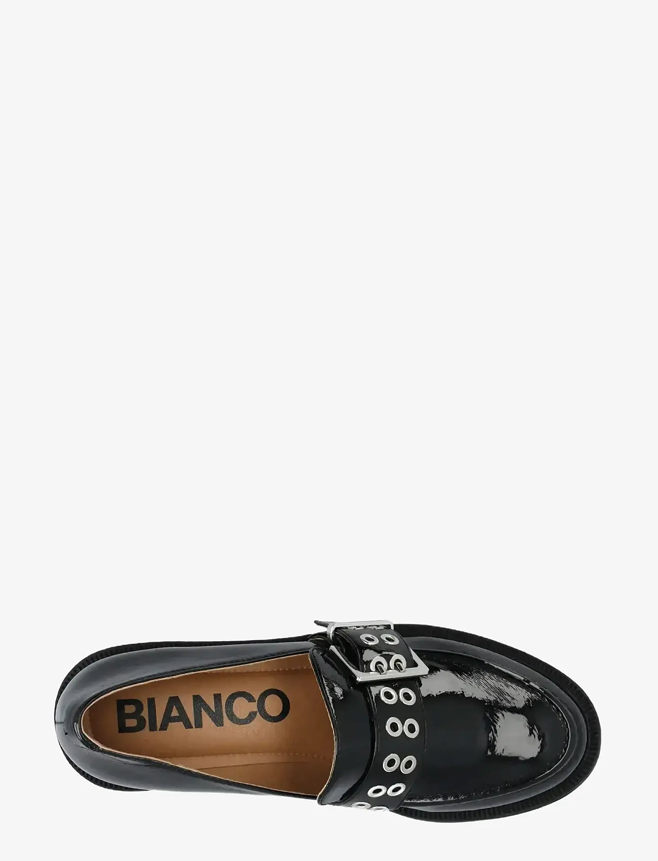 Bianco - BIAPEARL Buckle Loafer Faux Leather - modetrends - black patent - 4