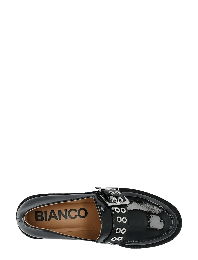 Bianco - BIAPEARL Buckle Loafer Faux Leather - modetrends - black patent - 4