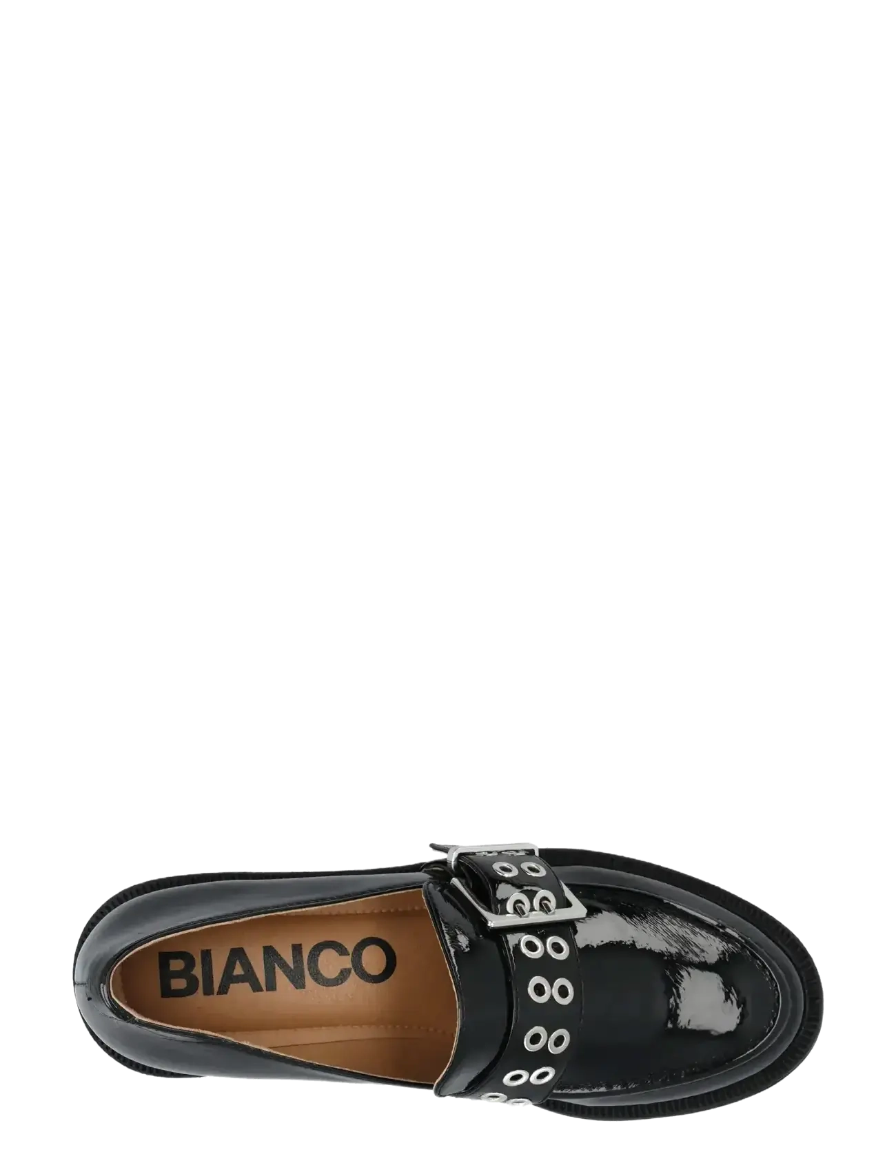 Bianco - BIAPEARL Buckle Loafer Faux Leather - fashion trends - black patent - 4
