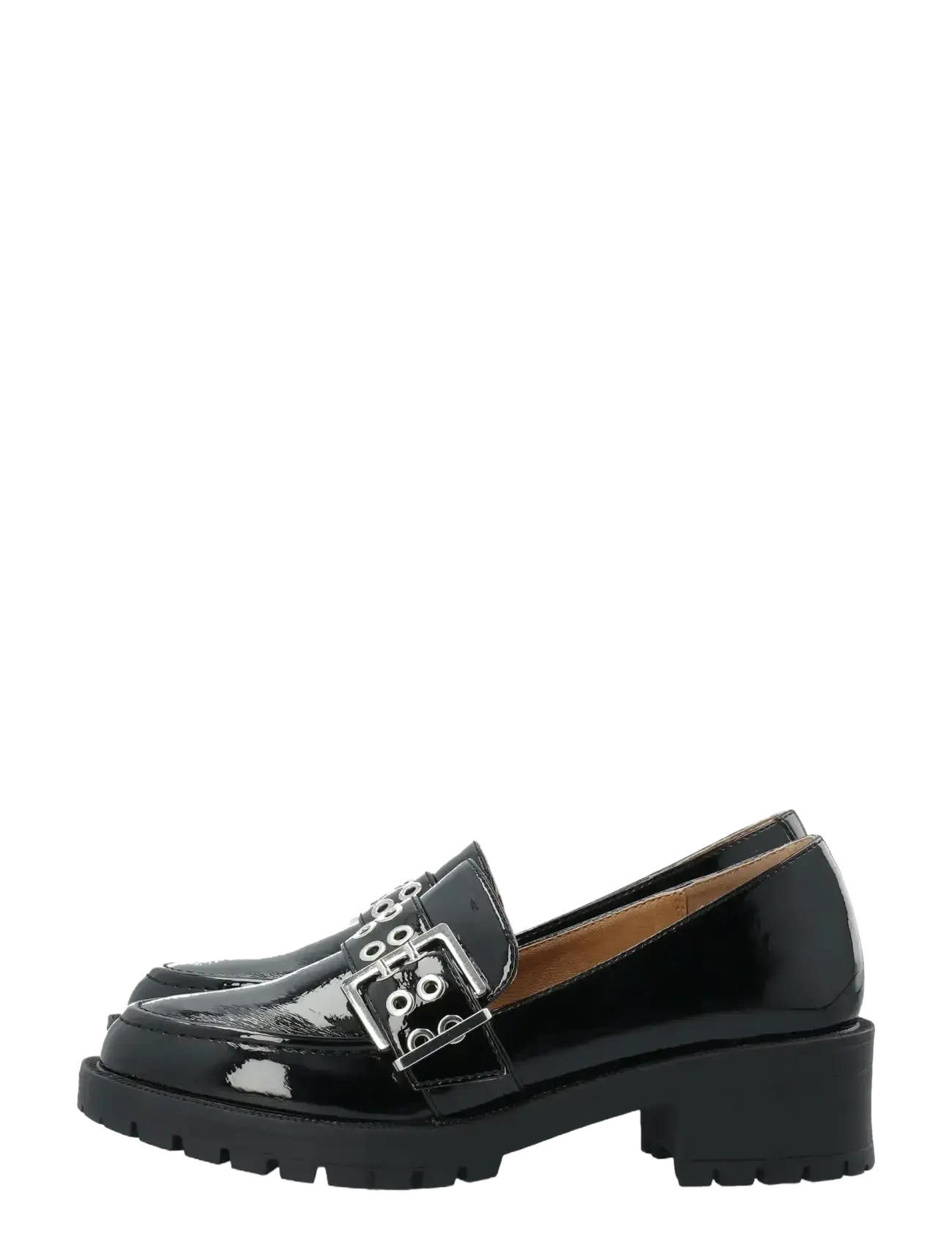 Bianco - BIAPEARL Buckle Loafer Faux Leather - fashion trends - black patent - 5