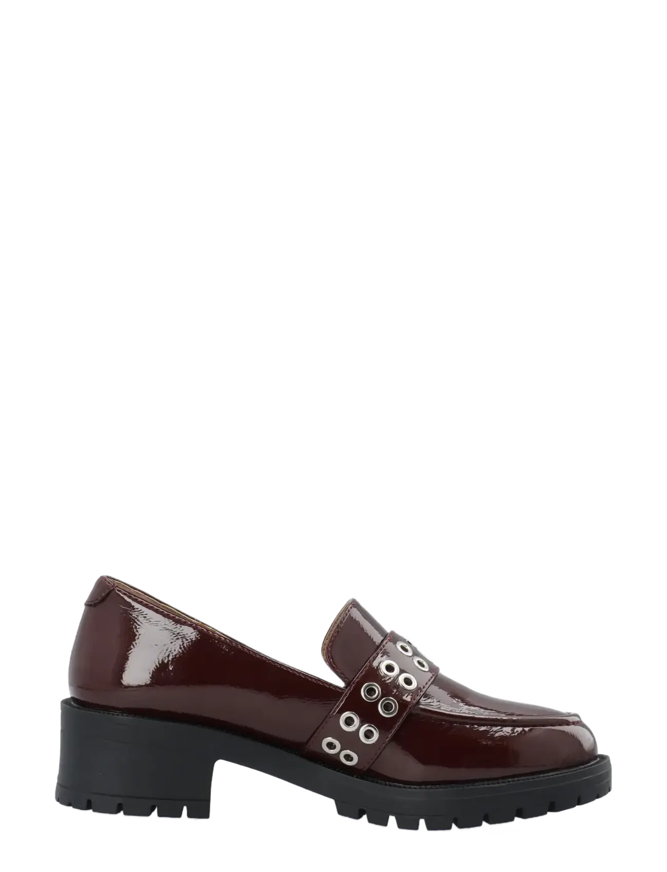 Bianco - BIAPEARL Buckle Loafer Faux Leather - fashion trends - burgundy patent - 3