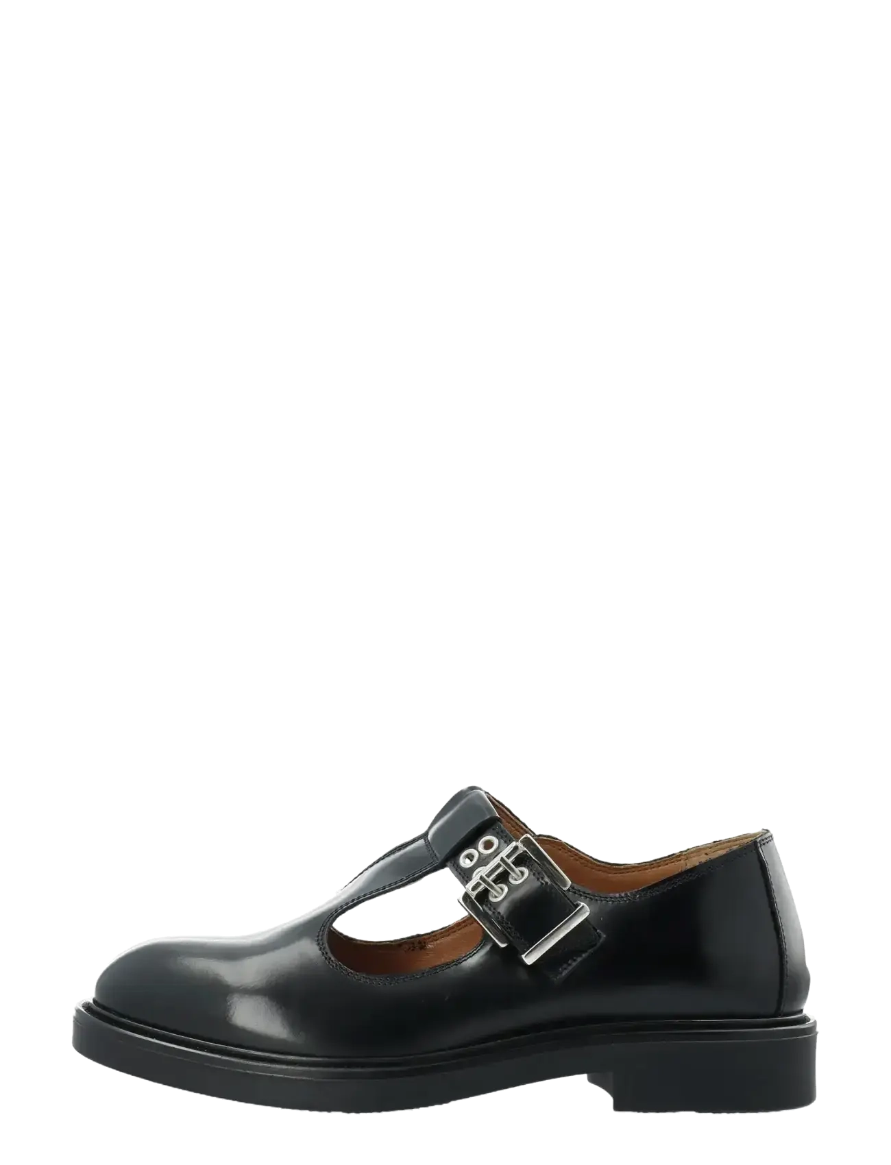 Bianco - BIAADDA T-Strap Mary Jane Polido - særlige begivenheder - black - 1