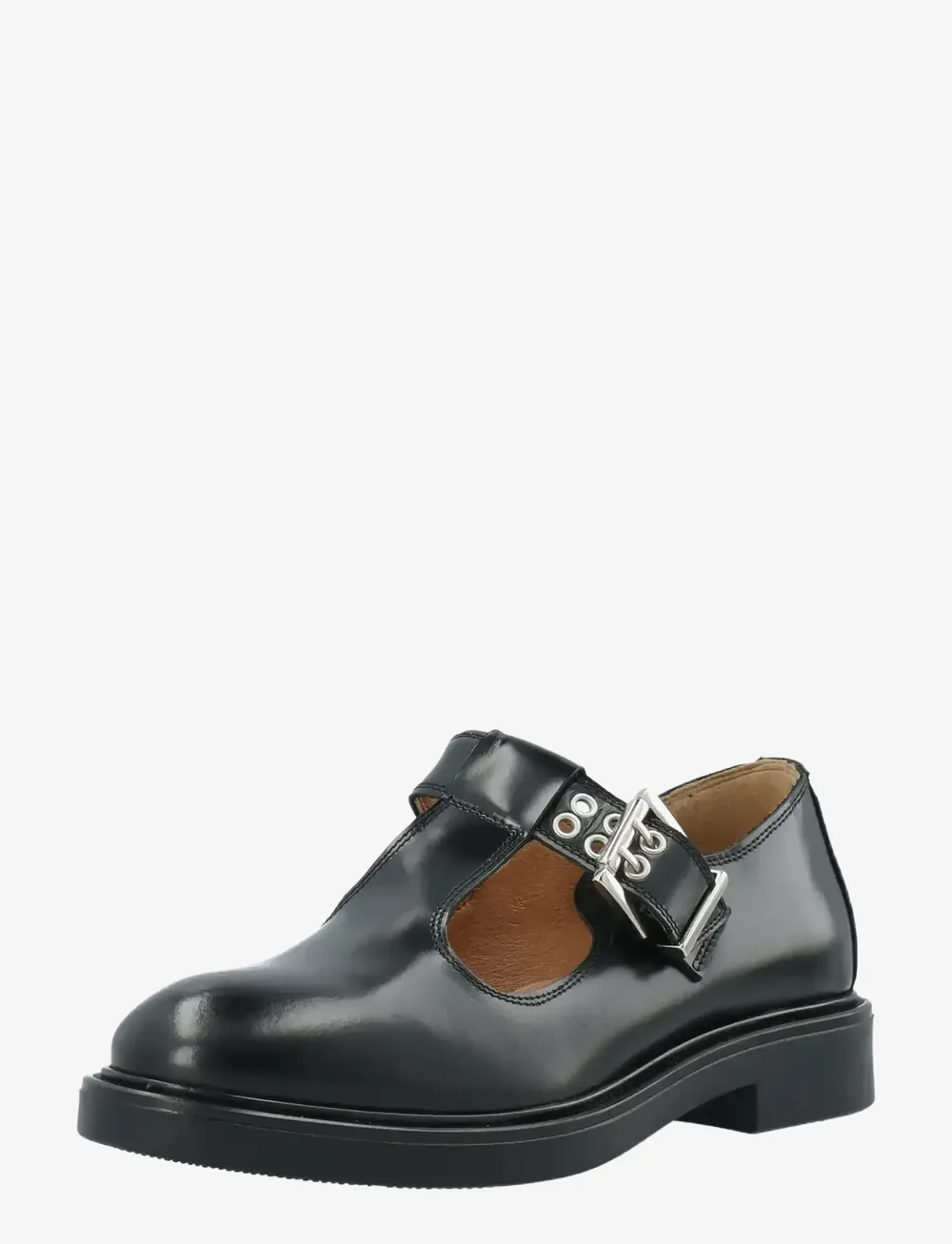 Bianco - BIAADDA T-Strap Mary Jane Polido - særlige begivenheder - black - 2