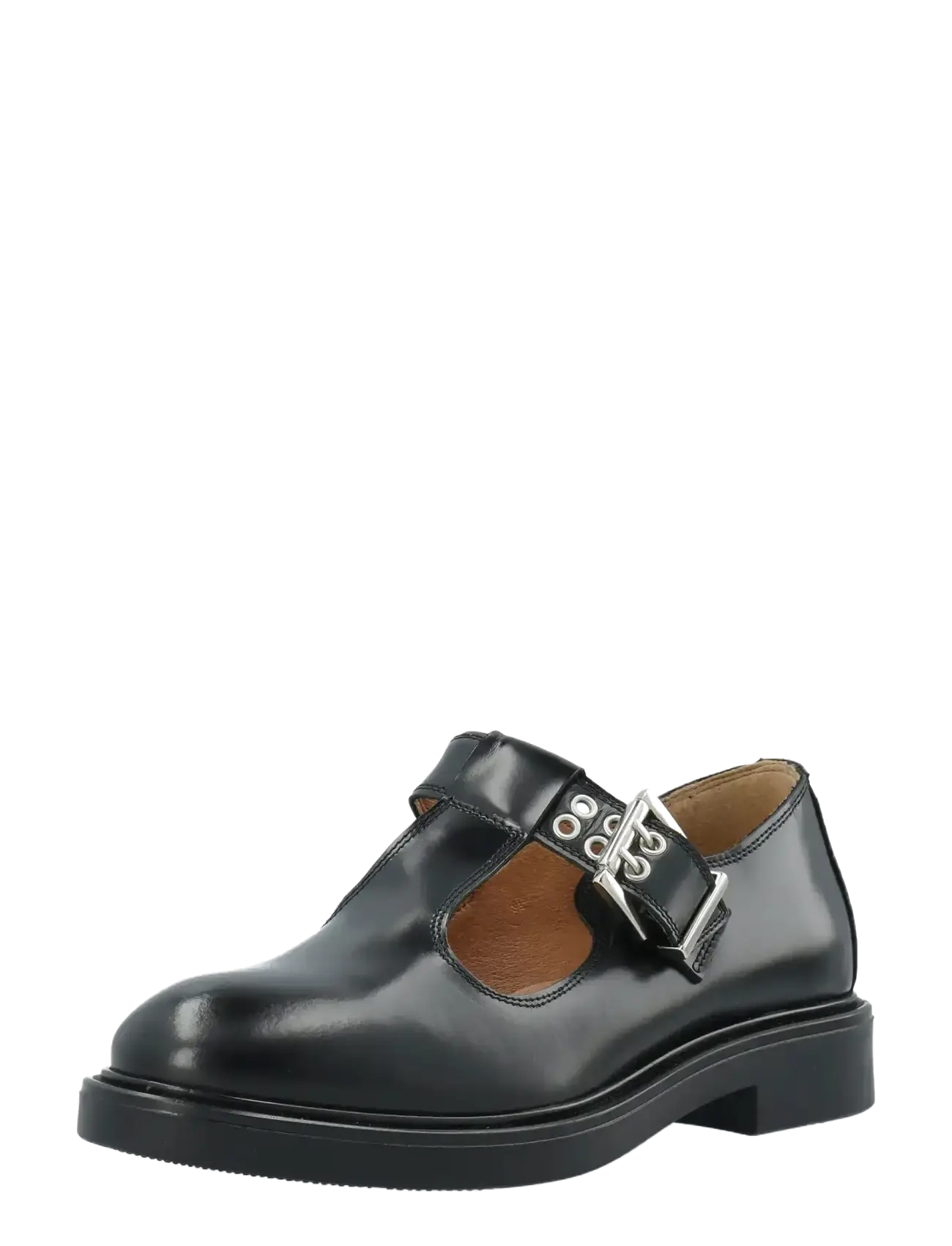 Bianco - BIAADDA T-Strap Mary Jane Polido - særlige begivenheder - black - 2