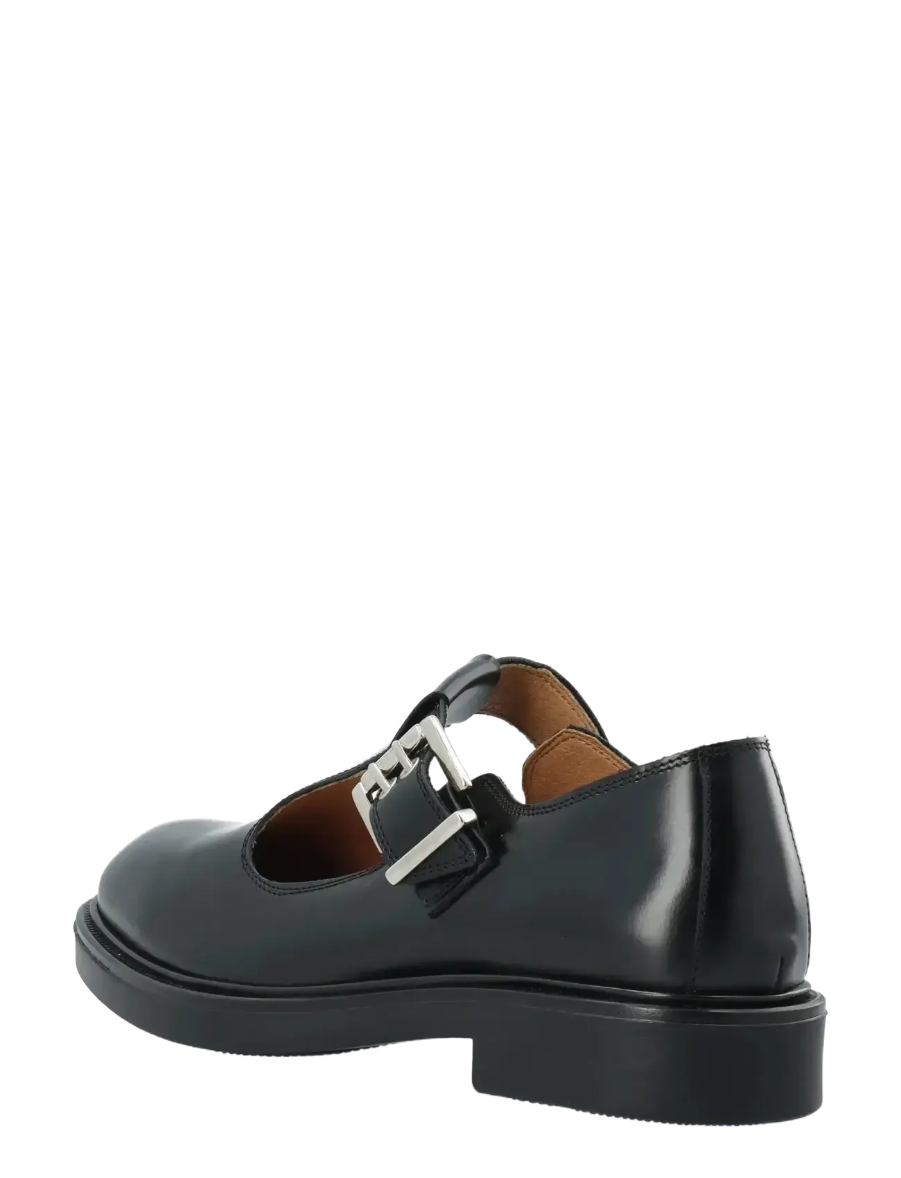 Bianco - BIAADDA T-Strap Mary Jane Polido - særlige begivenheder - black - 3