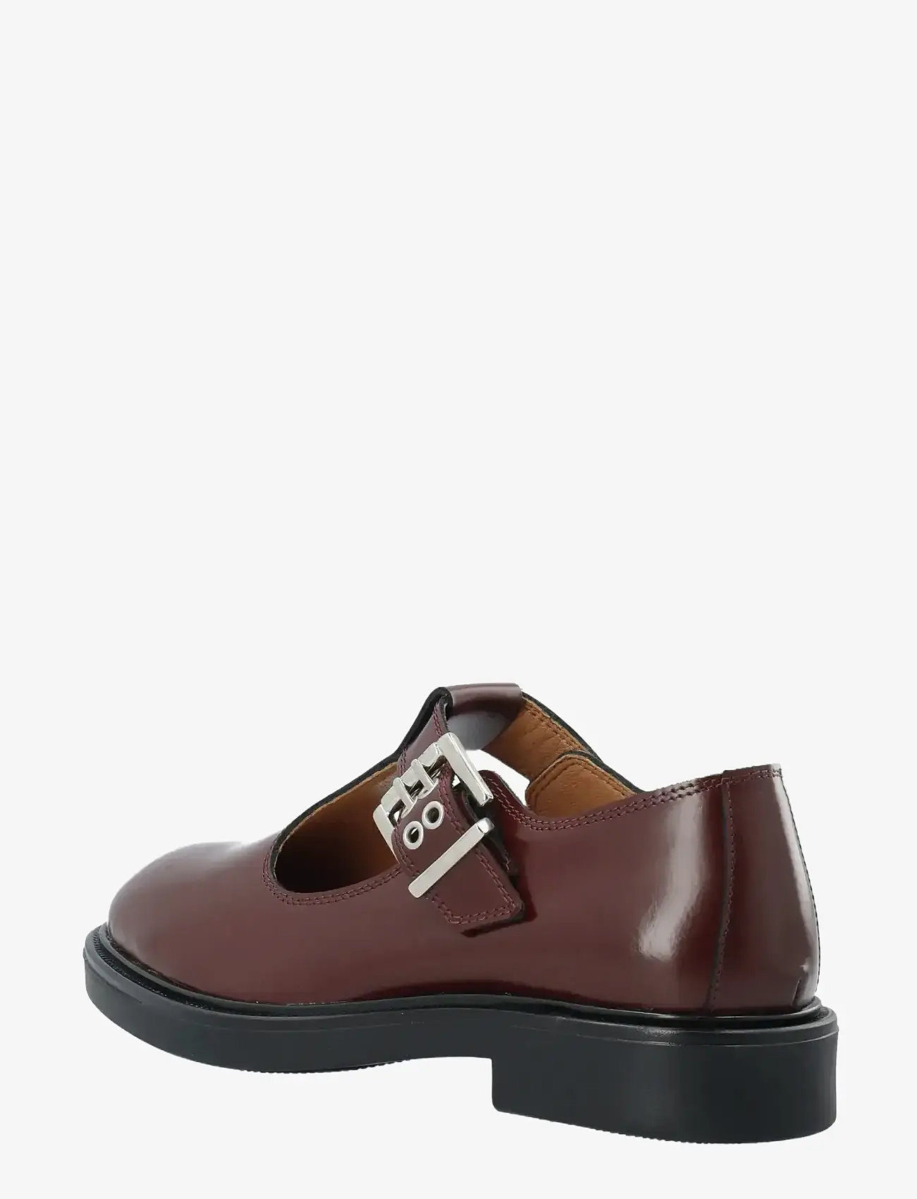 Bianco - BIAADDA T-Strap Mary Jane Polido - speciella tillfällen - burgundy - 3