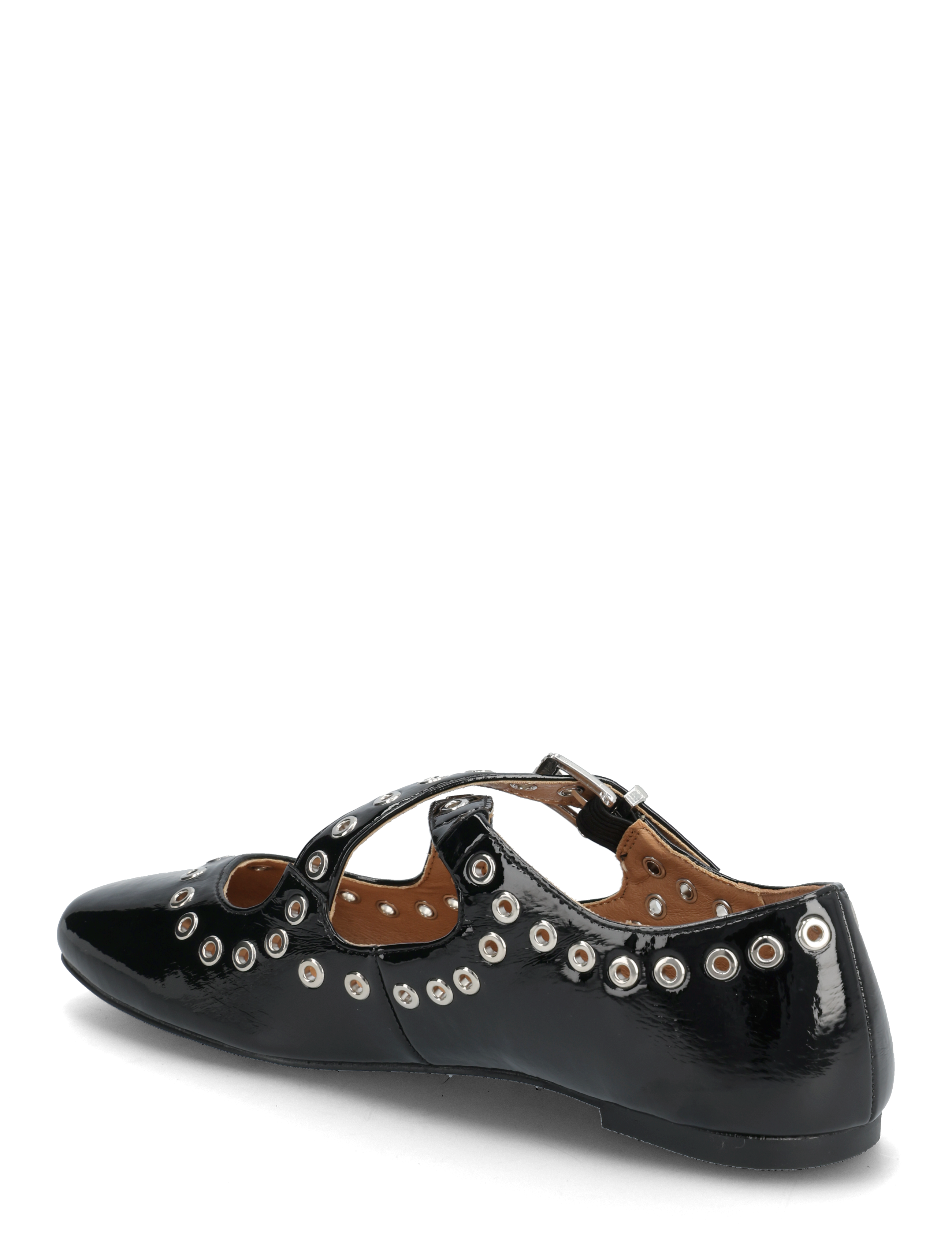 Bialilja Cross Mary Jane Studded Faux Leather 3