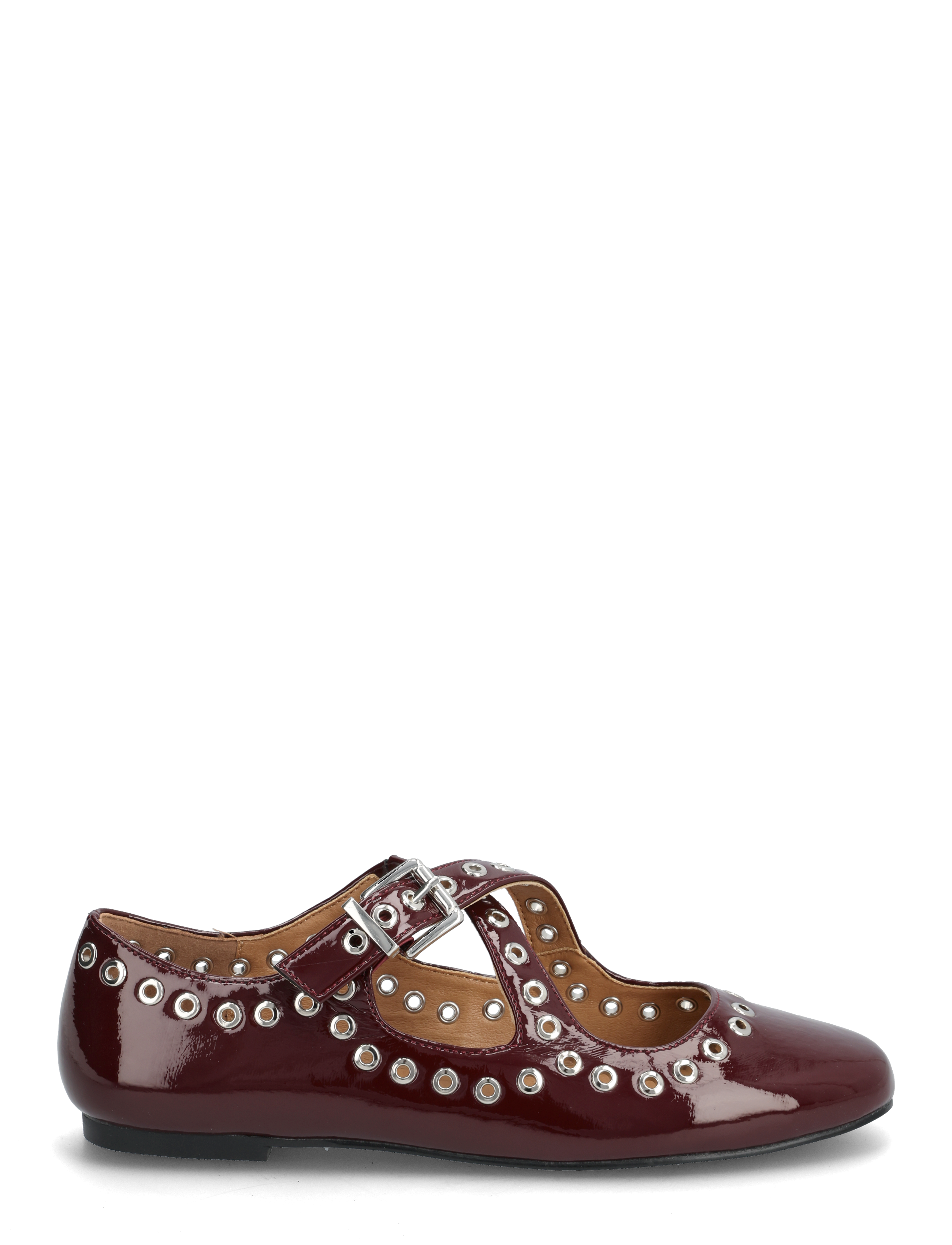 Bialilja Cross Mary Jane Studded Faux Leather 2