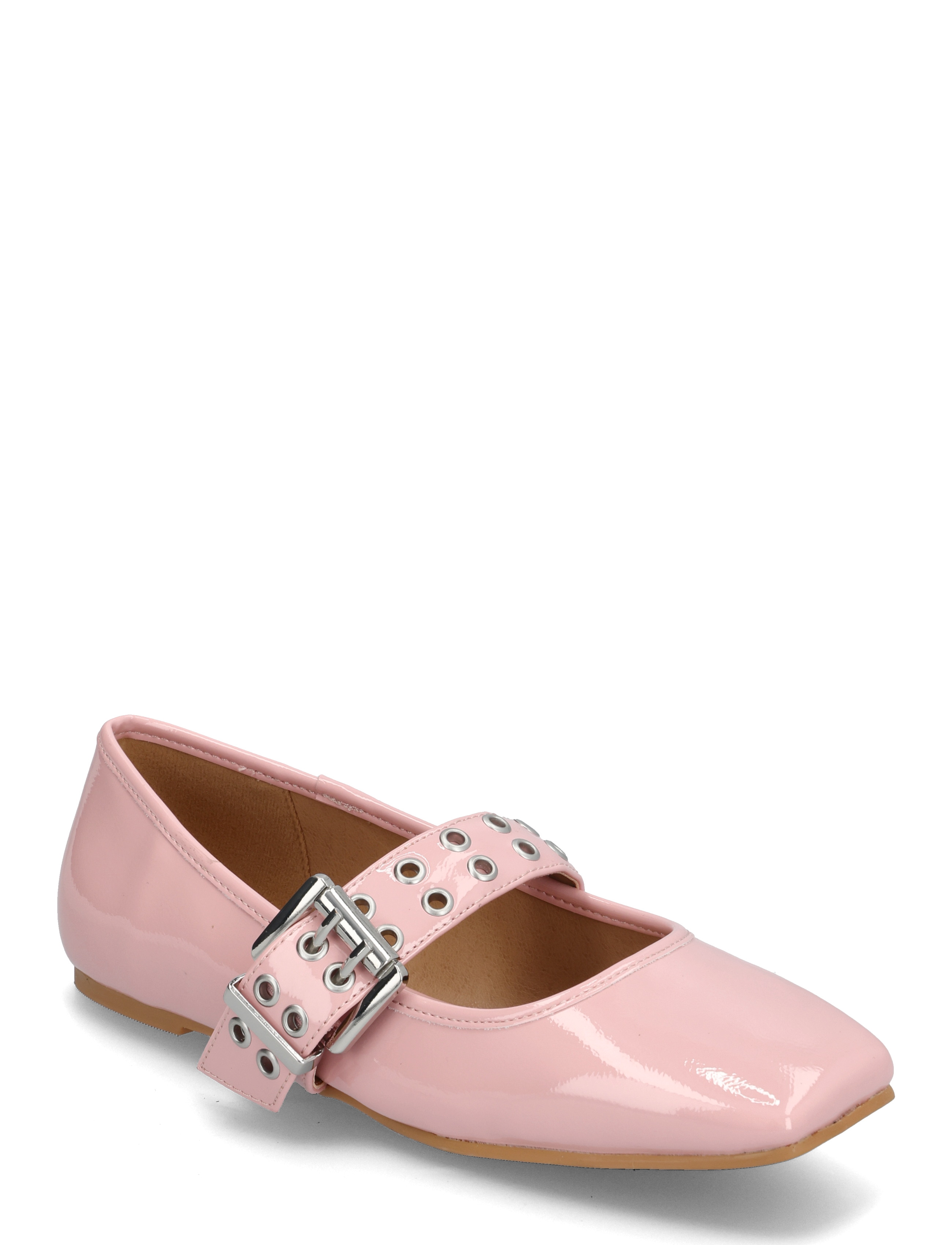 Bianco BIAROSE Karré Mary Jane Flat Faux Leather - BIANCO - DUSTY PINK / pink/rose