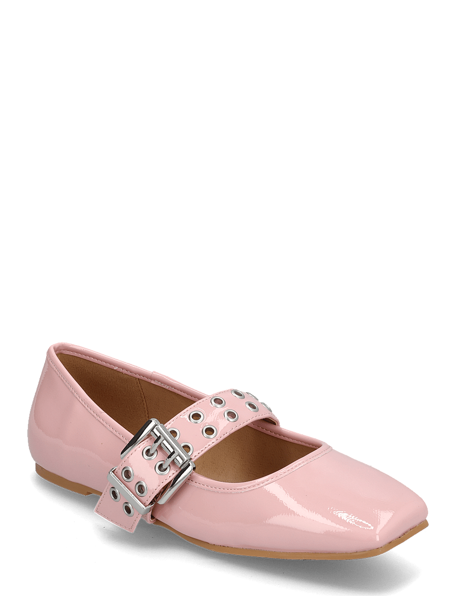 Bianco - BIAROSE Karré Mary Jane Flat Faux Leather - besondere anlässe - dusty pink - 1