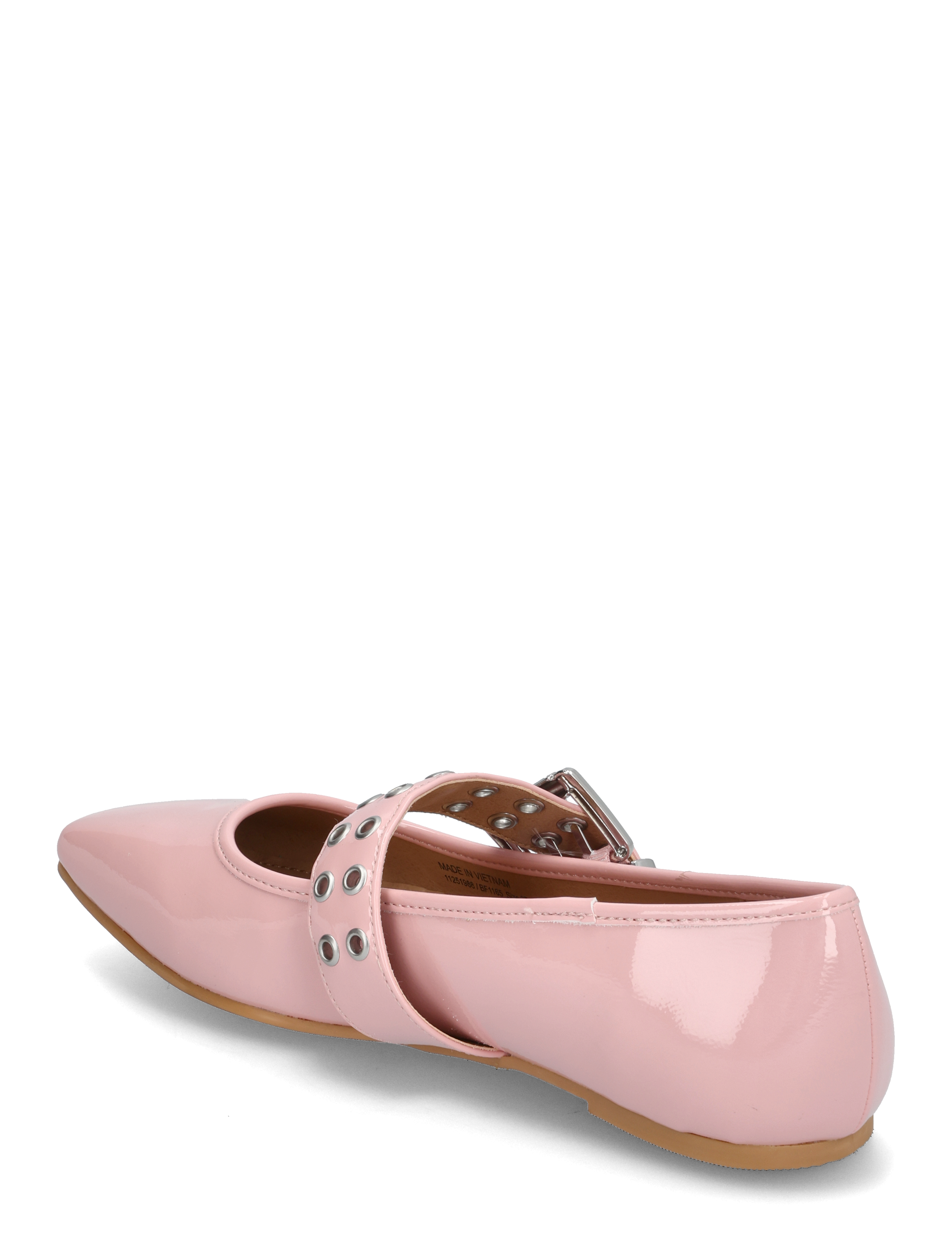 Bianco - BIAROSE Karré Mary Jane Flat Faux Leather - særlige begivenheder - dusty pink - 3