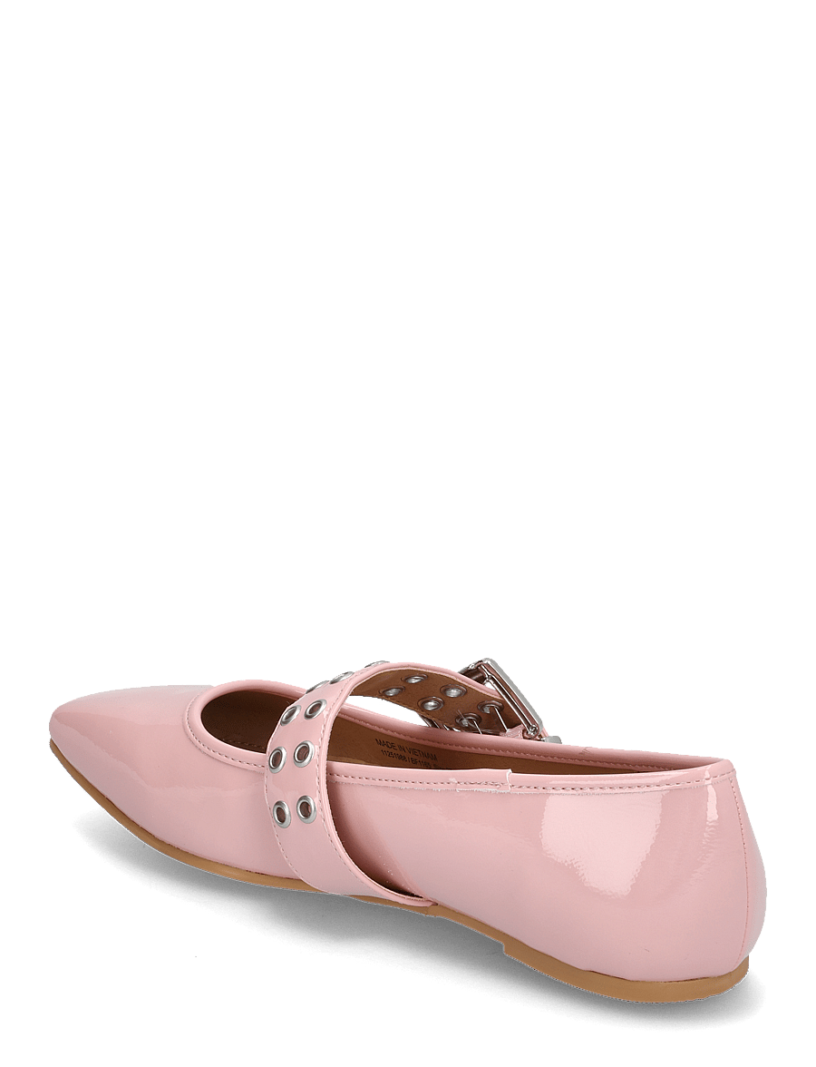 Bianco - BIAROSE Karré Mary Jane Flat Faux Leather - besondere anlässe - dusty pink - 3