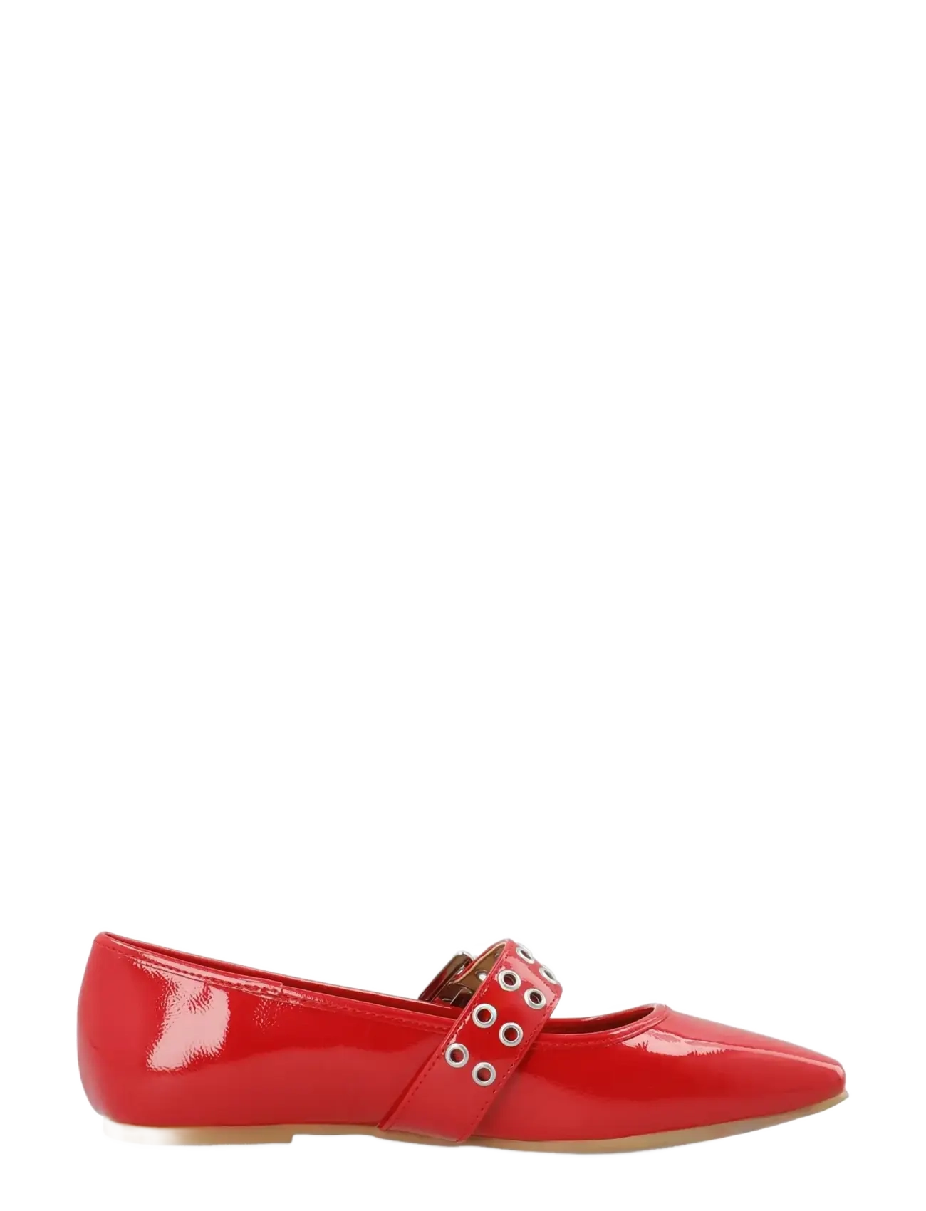 Bianco - BIAROSE Karré Mary Jane Flat Faux Leather - besondere anlässe - red patent - 3