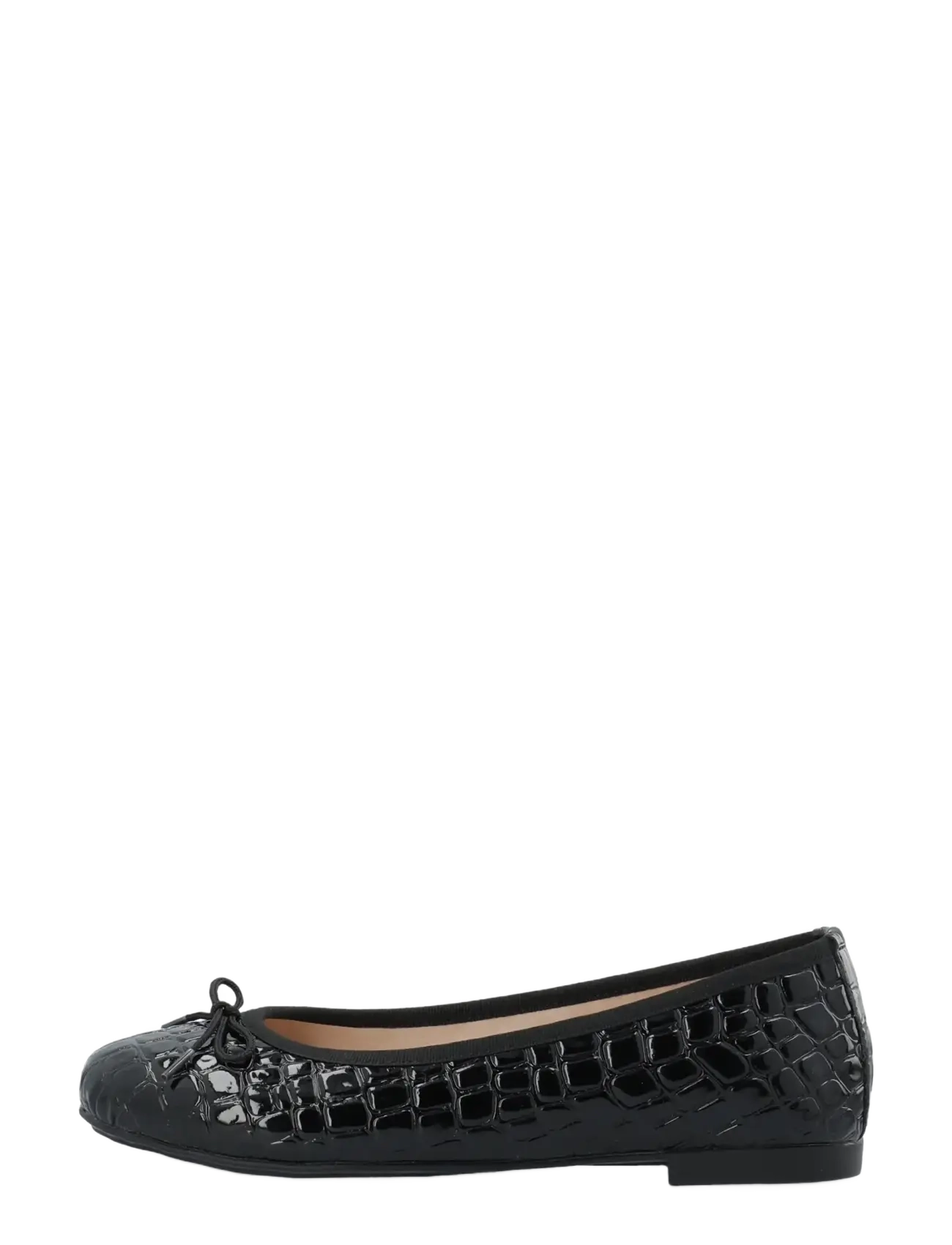Bianco - BIAMADISON Ballerina Croco Patent - særlige begivenheder - black croco patent - 1