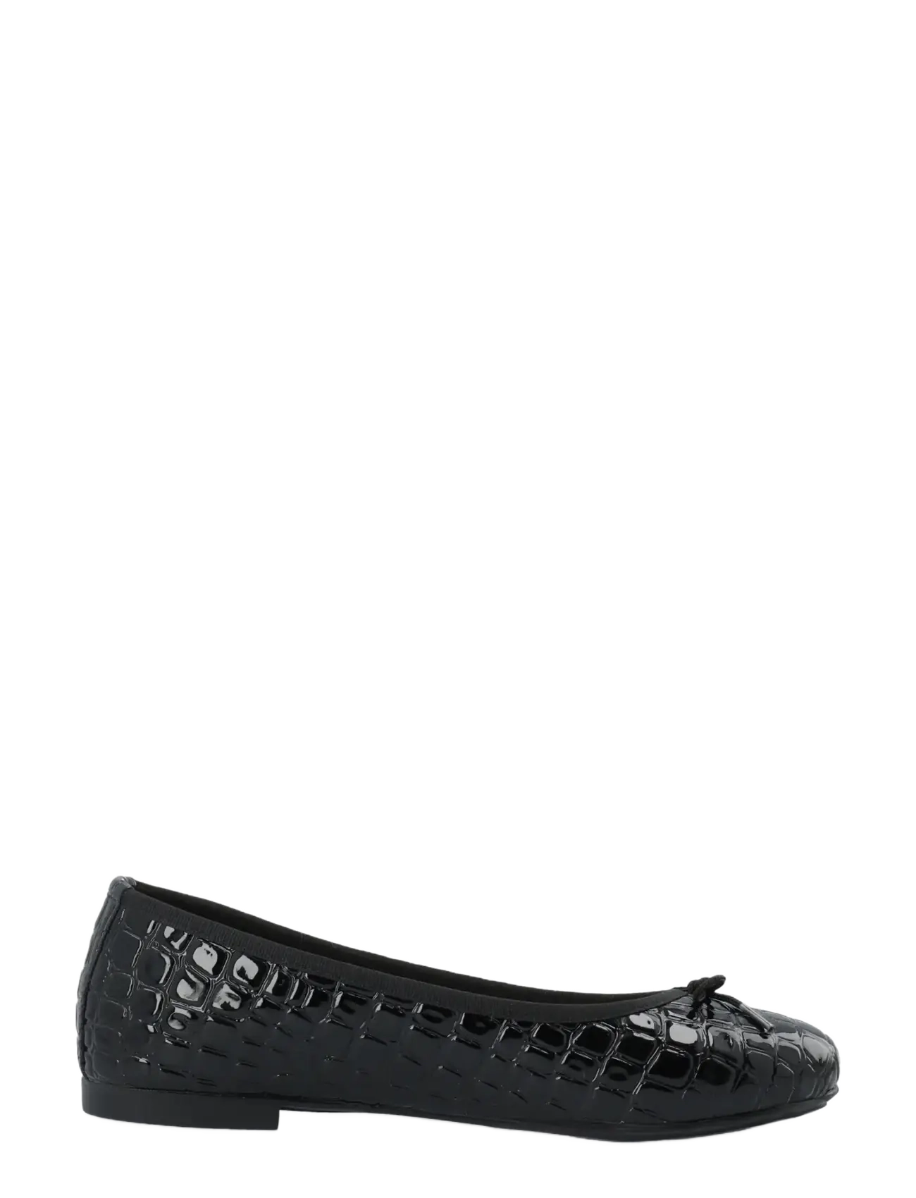 Bianco - BIAMADISON Ballerina Croco Patent - særlige begivenheder - black croco patent - 3
