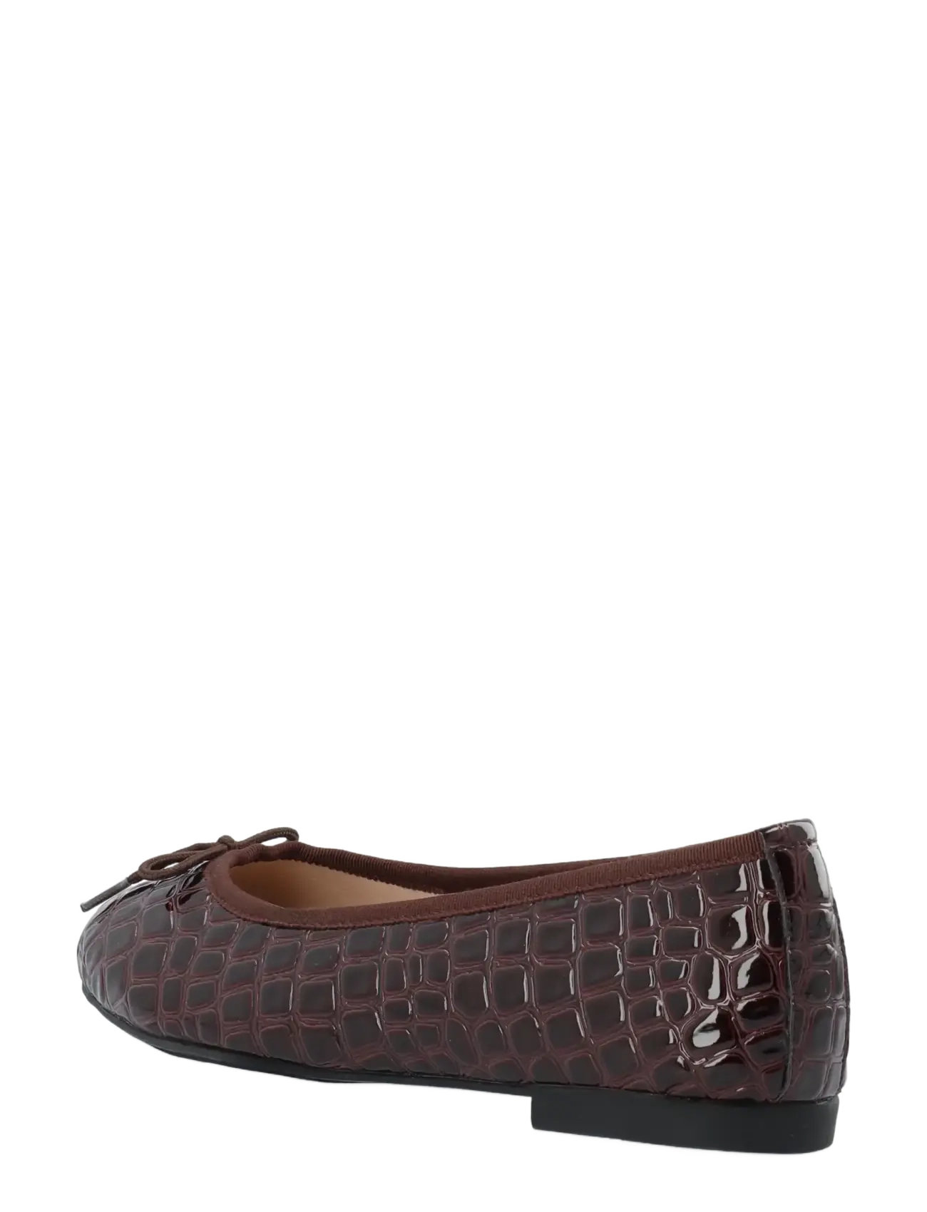 Bianco - BIAMADISON Ballerina Croco Patent - særlige begivenheder - burgundy croco patent - 2