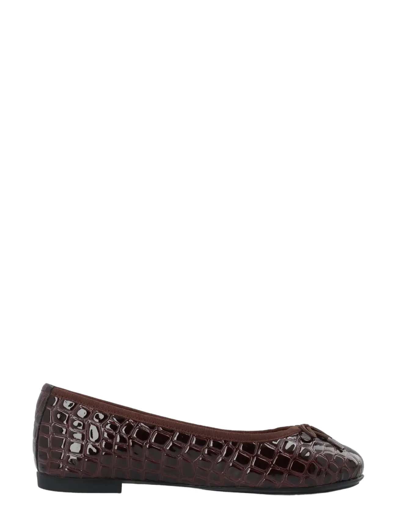 Bianco - BIAMADISON Ballerina Croco Patent - særlige begivenheder - burgundy croco patent - 3