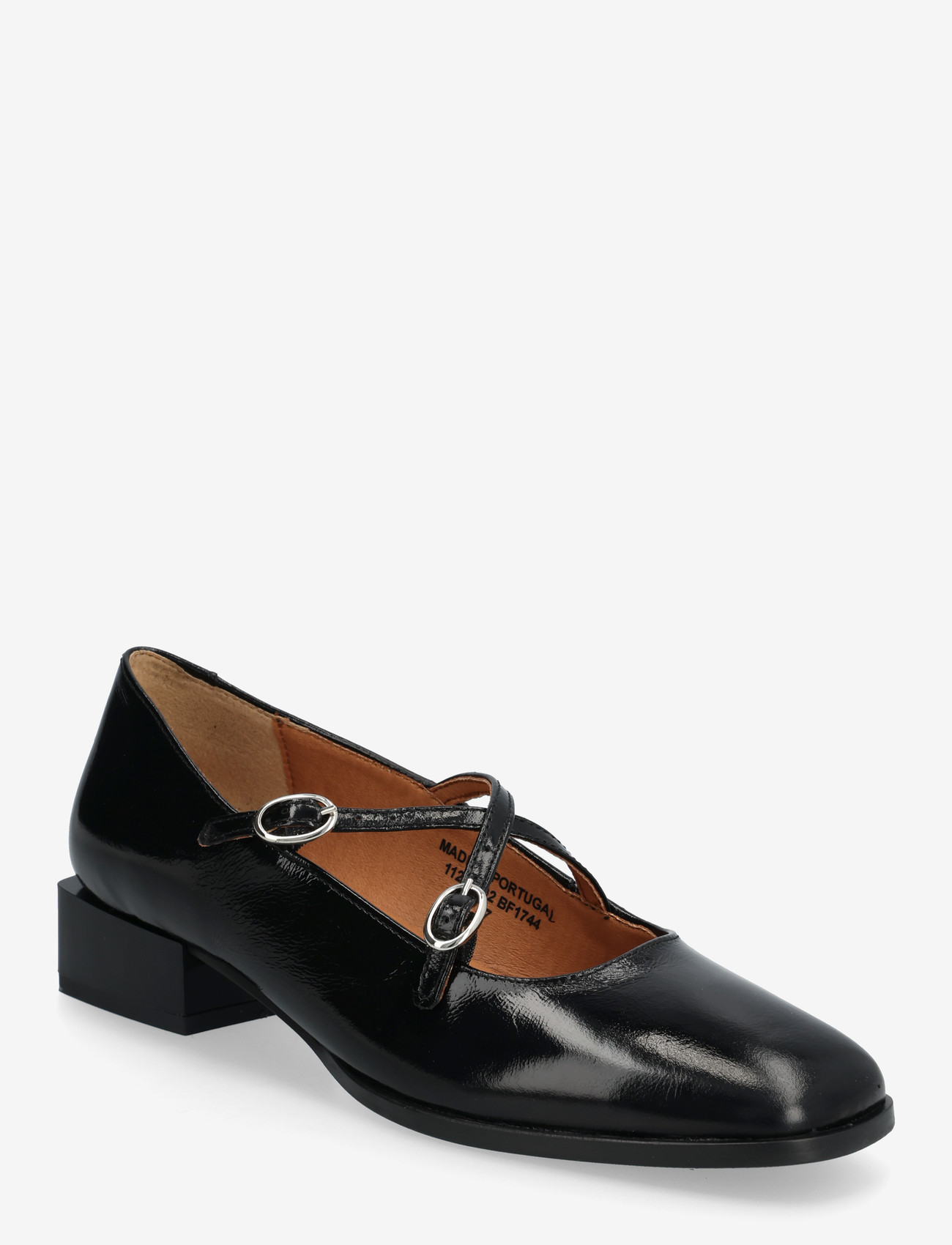 Bianco - BIAESTHER Cross Mary Jane Leather - fyrir sérstaka viðburði - black - 0