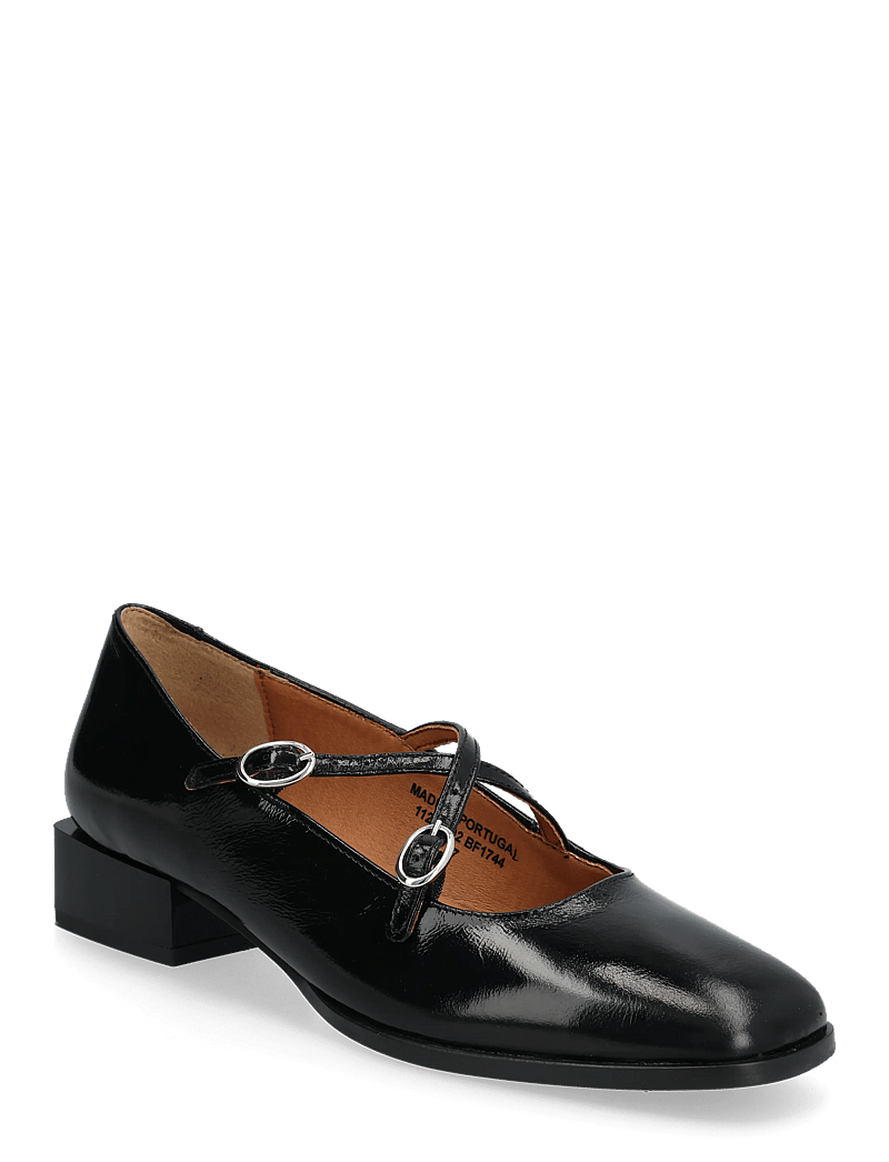 Bianco - BIAESTHER Cross Mary Jane Leather - fyrir sérstaka viðburði - black - 0
