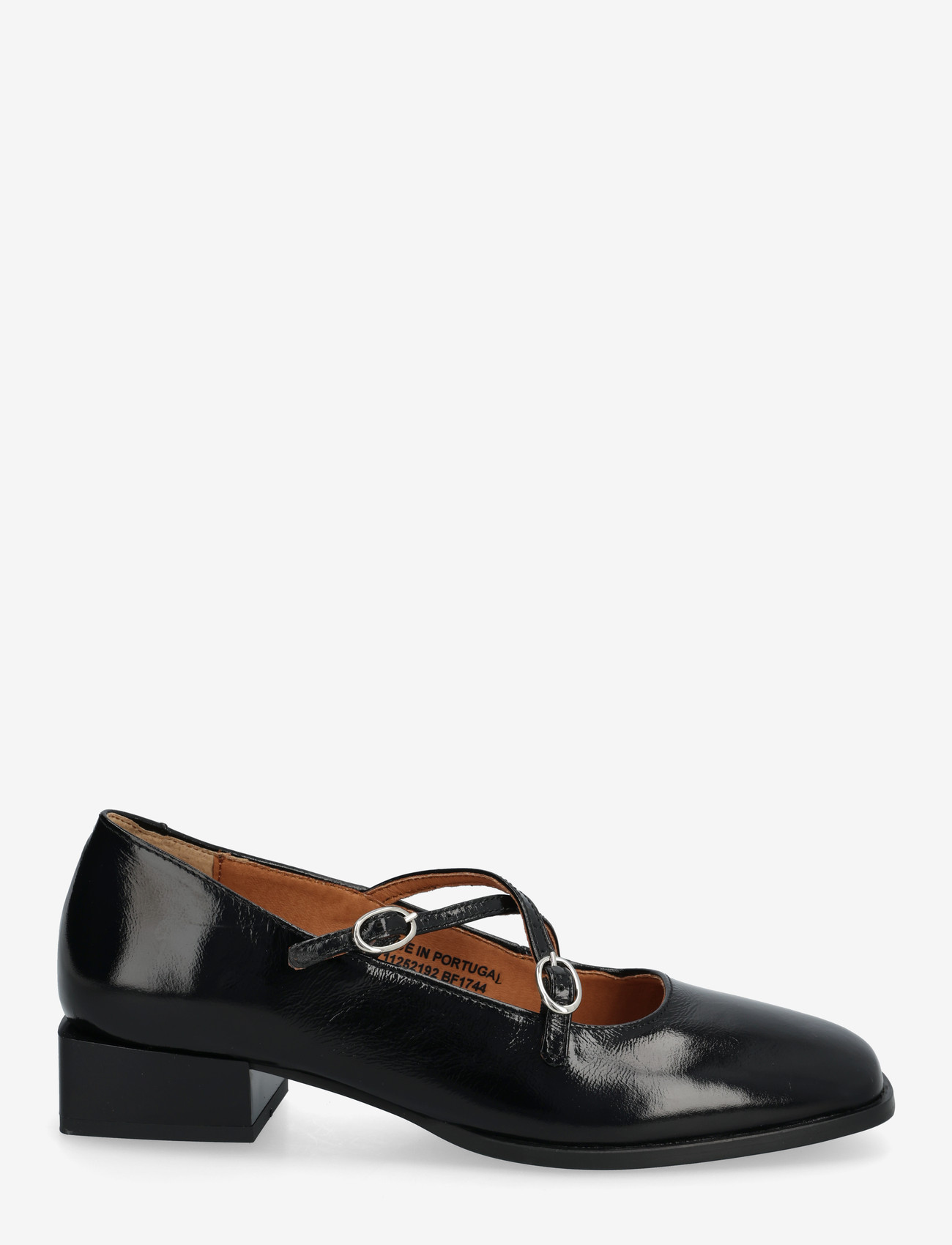 Bianco - BIAESTHER Cross Mary Jane Leather - fyrir sérstaka viðburði - black - 1