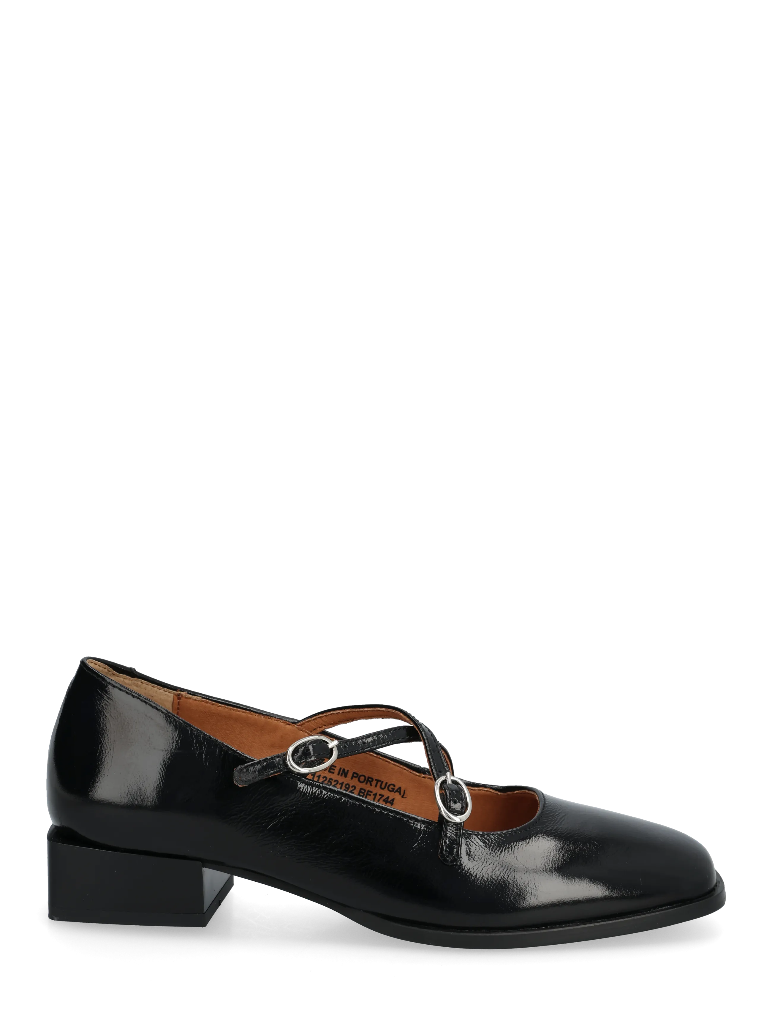 Bianco - BIAESTHER Cross Mary Jane Leather - special occasions - black - 1