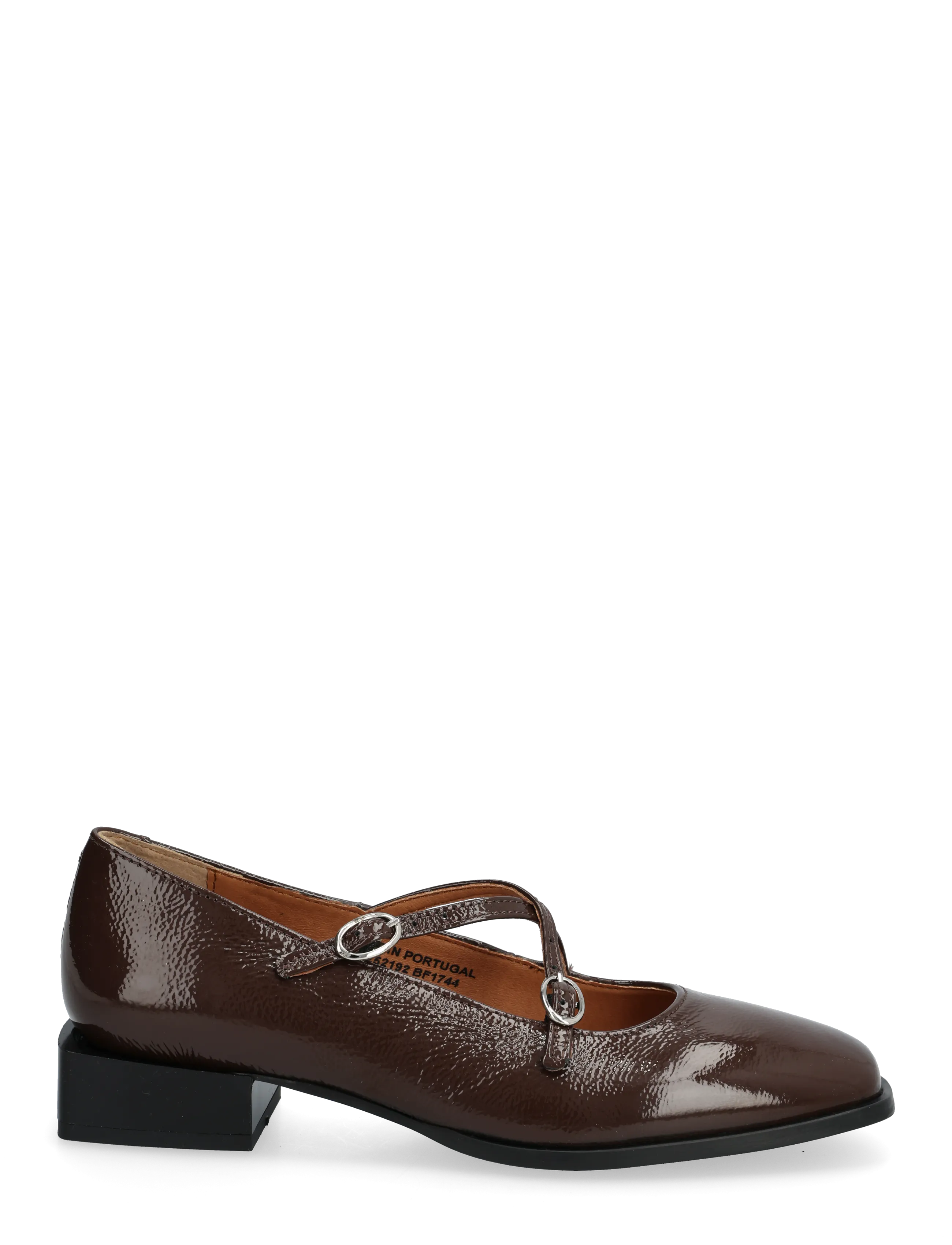 Bianco - BIAESTHER Cross Mary Jane Leather - special occasions - brown - 1