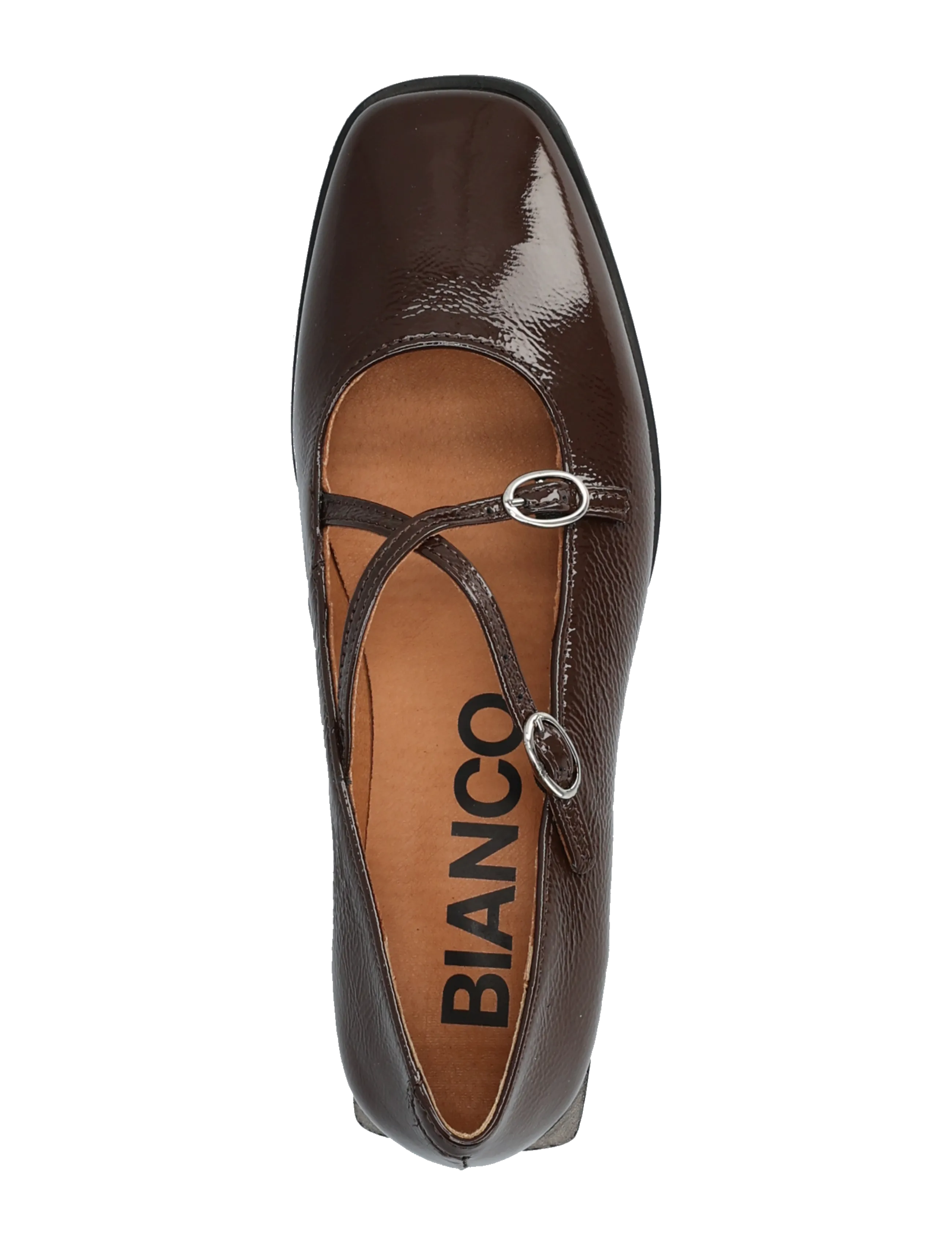 Bianco - BIAESTHER Cross Mary Jane Leather - special occasions - brown - 3