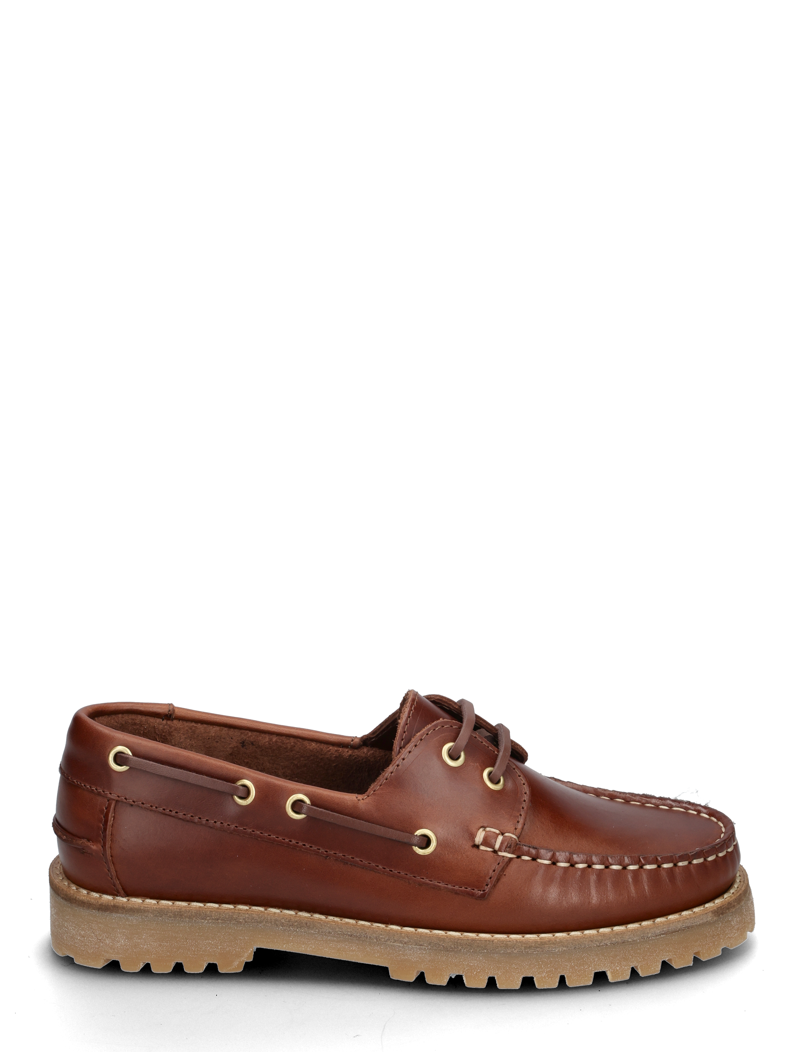 Bianco - BIACAPRI Boat Shoe Pull Up Leather - bootschoenen - brown - 2