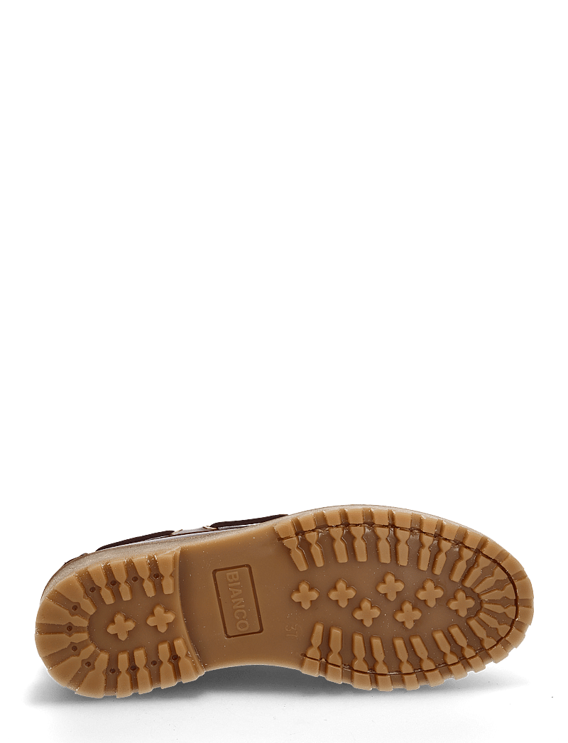 Bianco - BIACAPRI Boat Shoe Pull Up Leather - bootsschuhe - brown - 5