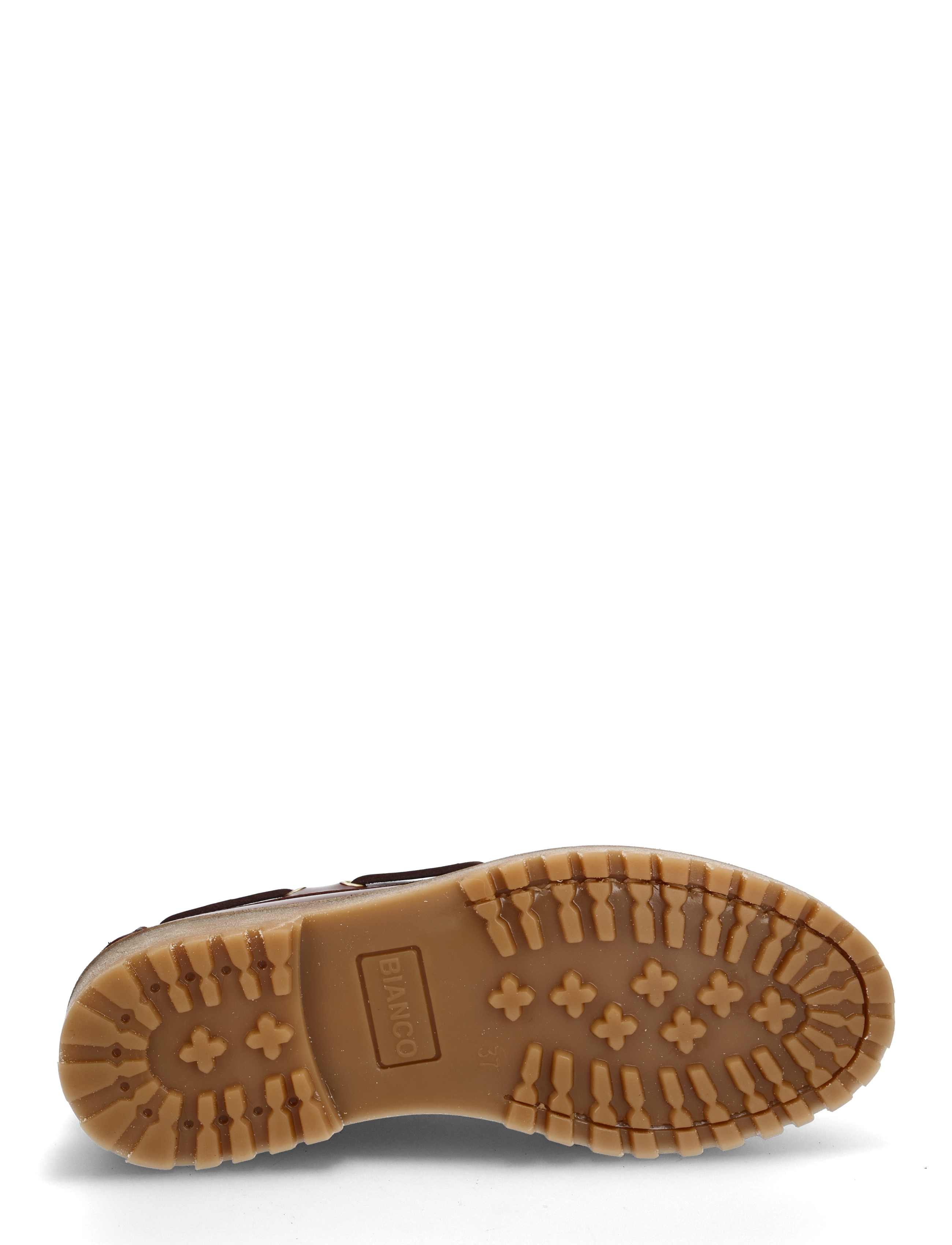 Bianco - BIACAPRI Boat Shoe Pull Up Leather - bootschoenen - brown - 5