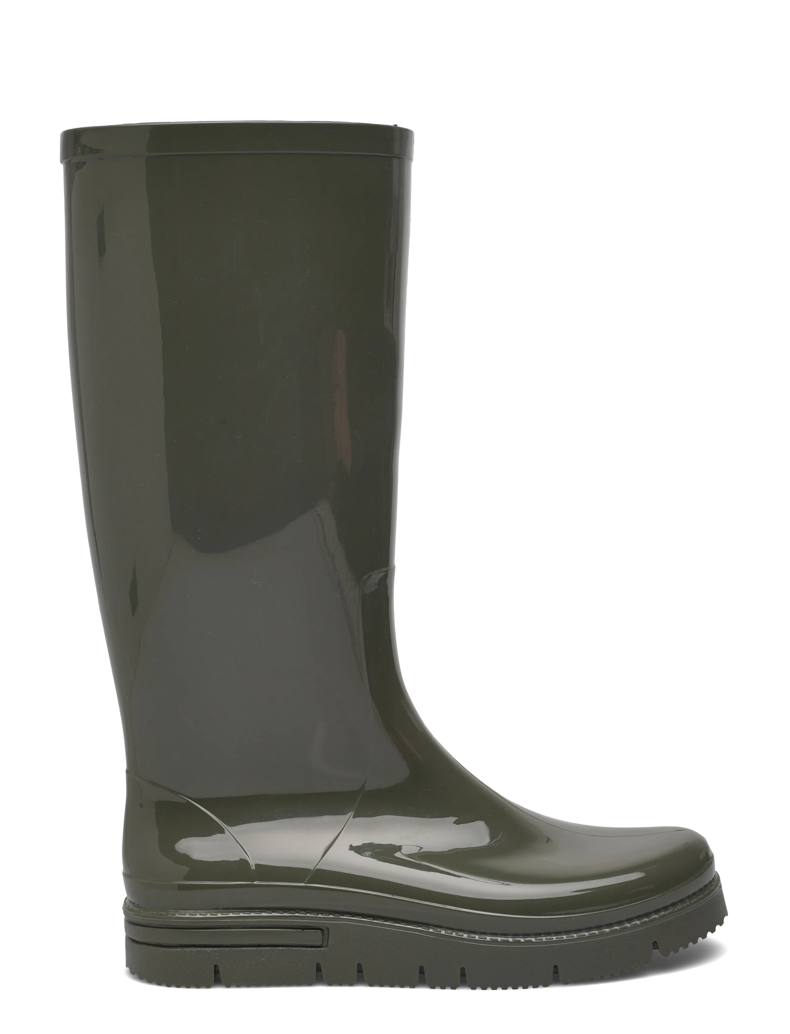 Bianco - BIAMILLE High Rubber Boot - overtøj - olive - 1