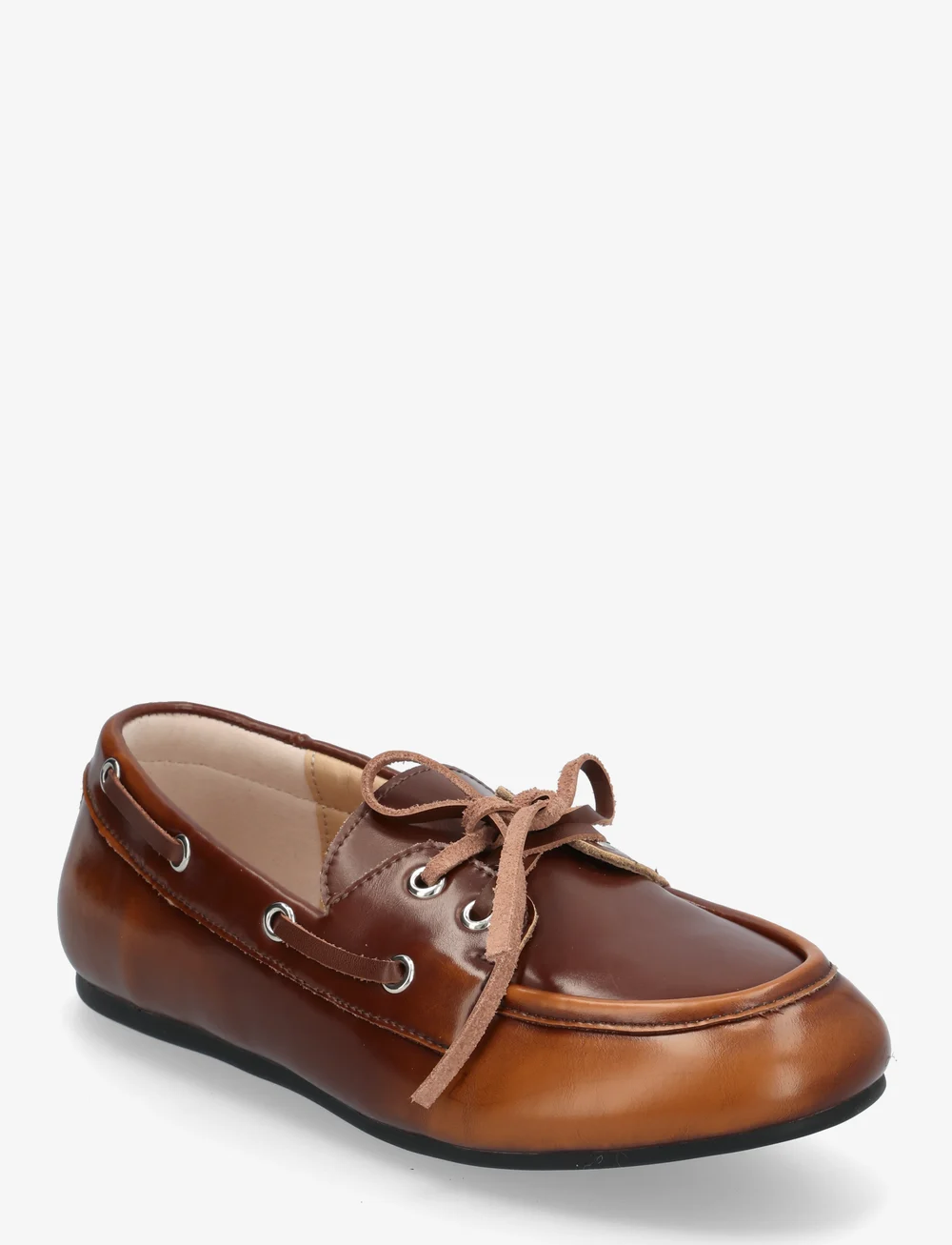 Bianco - BIAMARLENE Boat Shoe Leather - purjekingad - brown distressed - 1