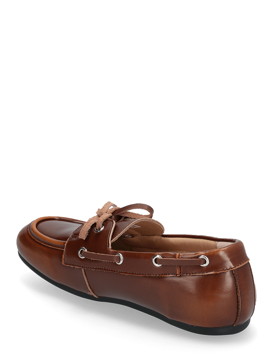 Bianco - BIAMARLENE Boat Shoe Leather - brown distressed - 3