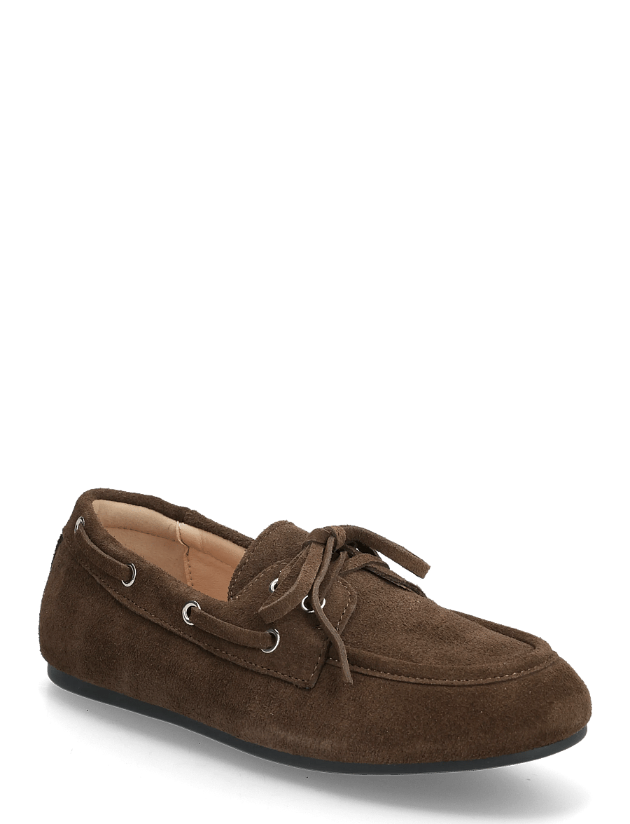 Bianco - BIAMARLENE Boat Shoe Suede - bootsschuhe - brown - 0