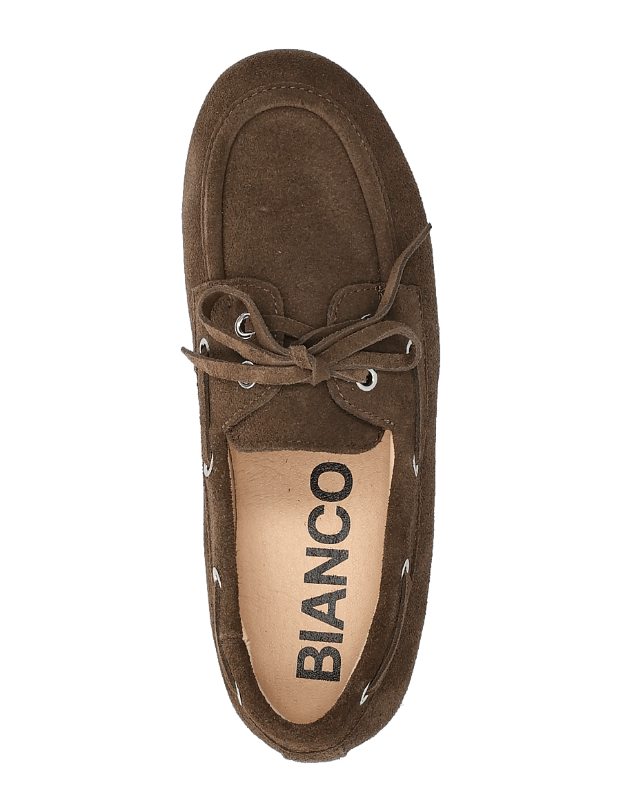 Bianco - BIAMARLENE Boat Shoe Suede - bootsschuhe - brown - 3