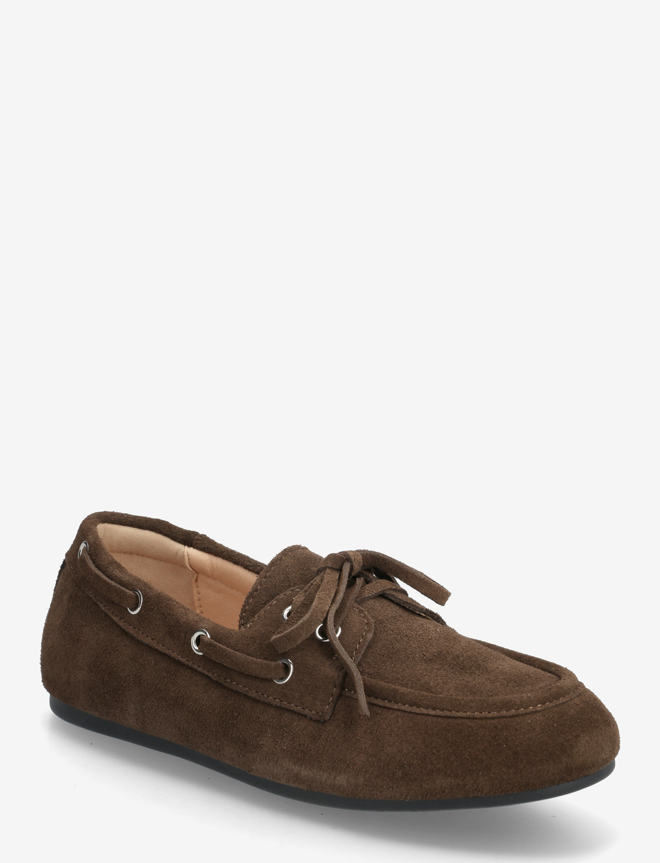 Bianco - BIAMARLENE Boat Shoe Suede - purjekingad - brown - 0