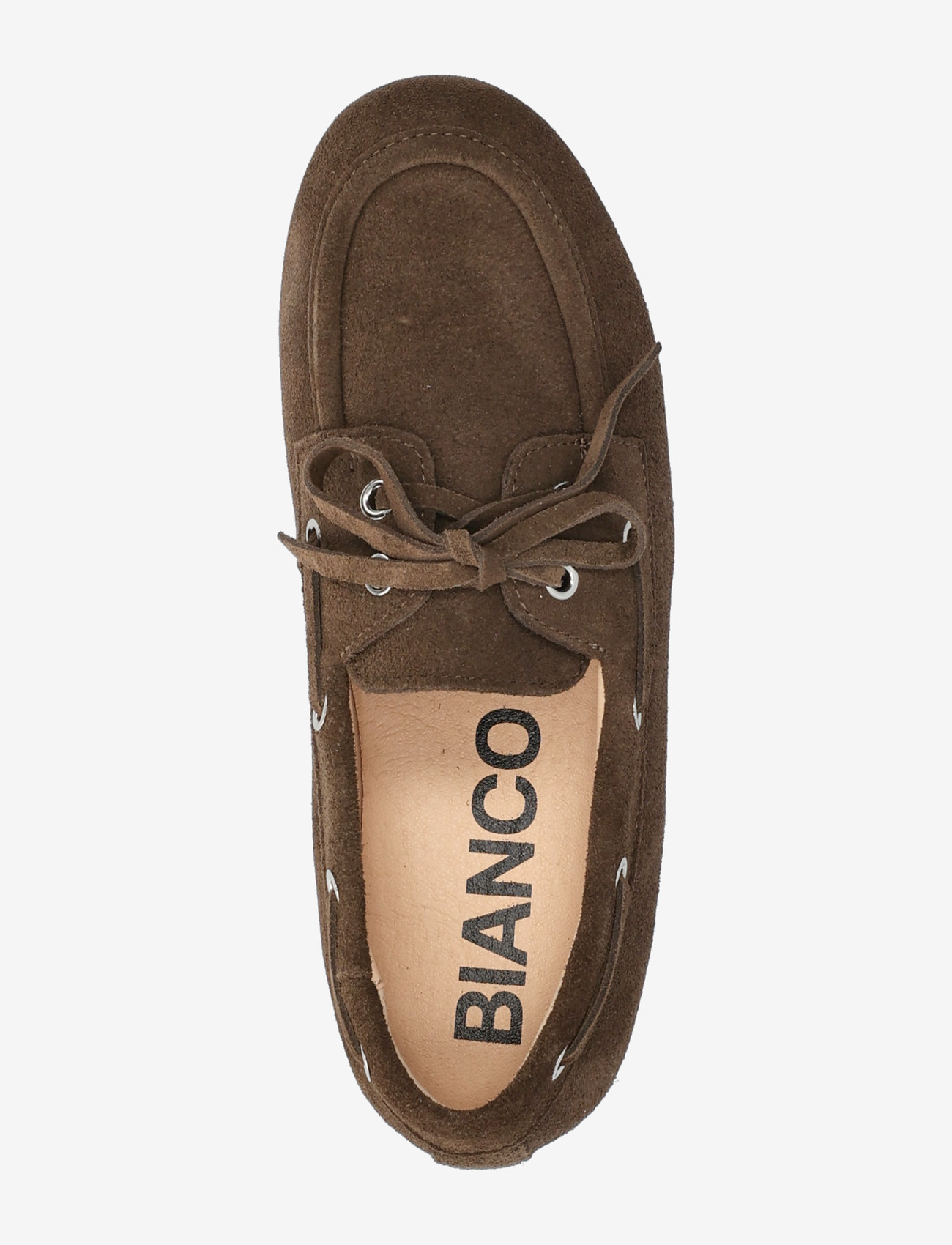 Bianco - BIAMARLENE Boat Shoe Suede - purjekingad - brown - 3