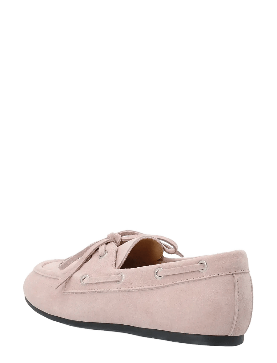 Bianco - BIAMARLENE Boat Shoe Suede - boat shoes - dusty pink - 2