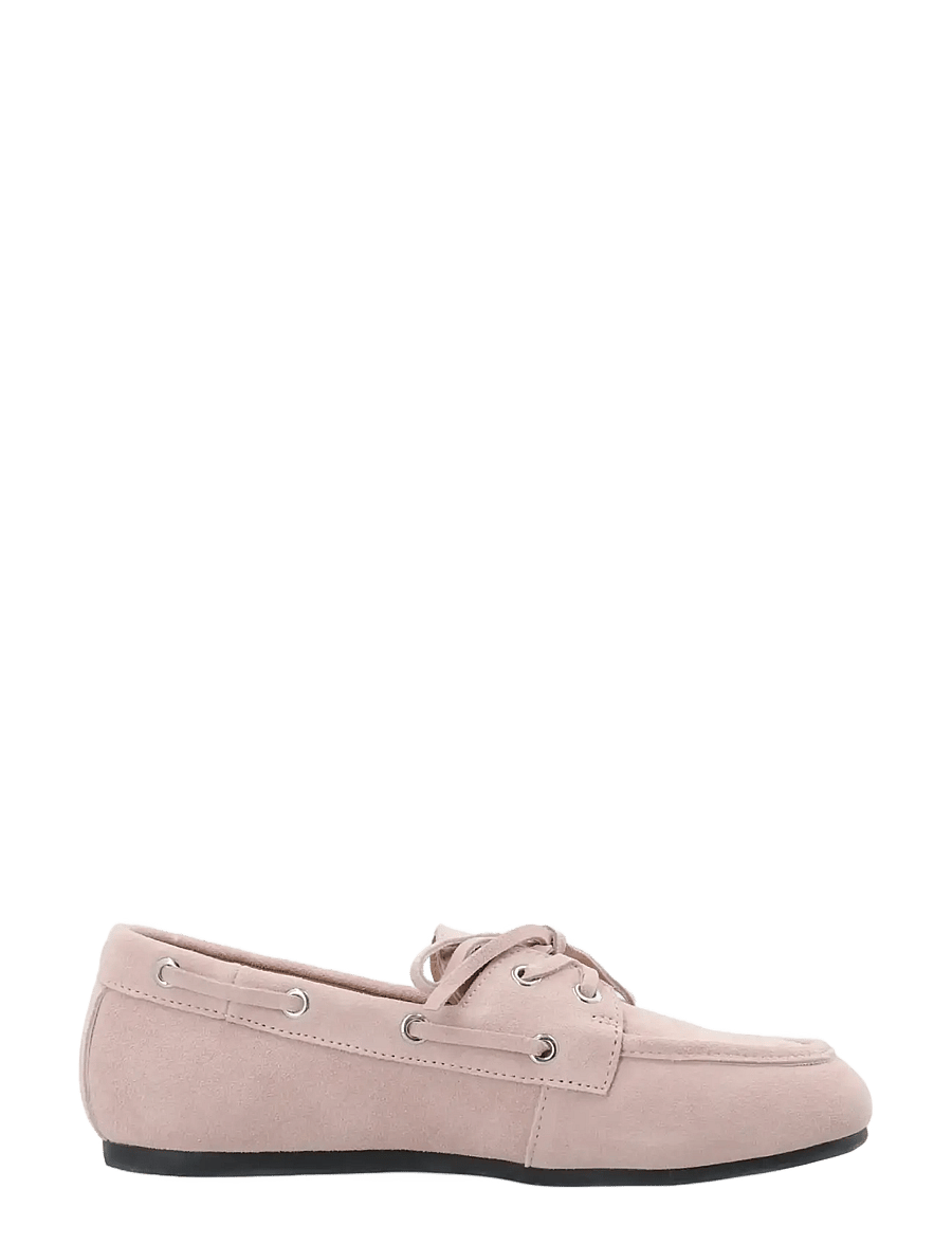 Bianco - BIAMARLENE Boat Shoe Suede - boat shoes - dusty pink - 3
