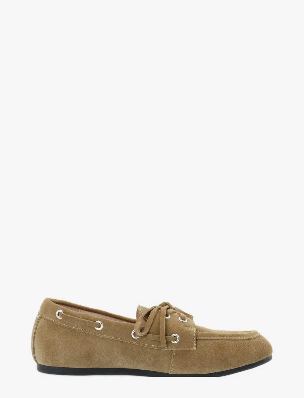 Bianco - BIAMARLENE Boat Shoe Suede - sejlersko - sand - 0