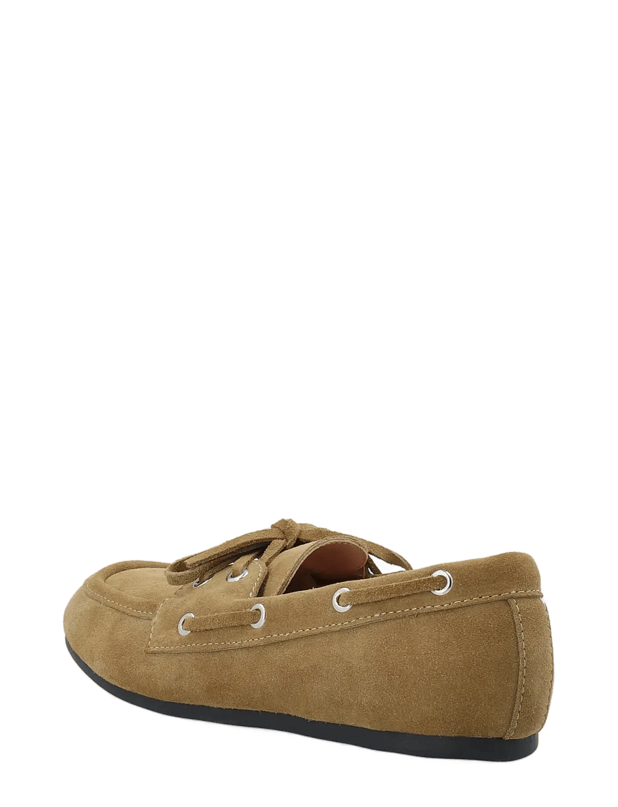 Bianco - BIAMARLENE Boat Shoe Suede - chaussure bateau - sand - 2