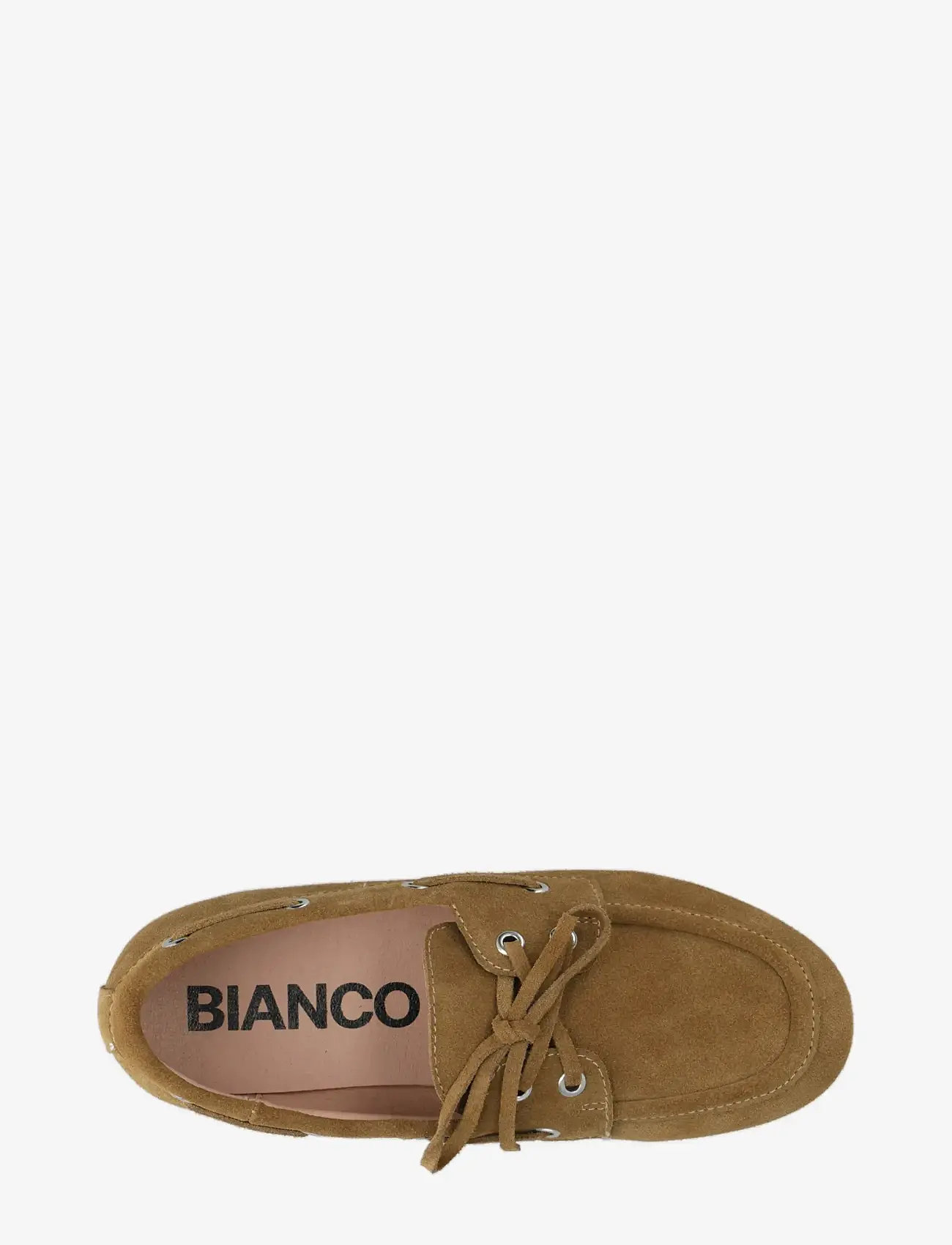 Bianco - BIAMARLENE Boat Shoe Suede - purjekingad - sand - 4