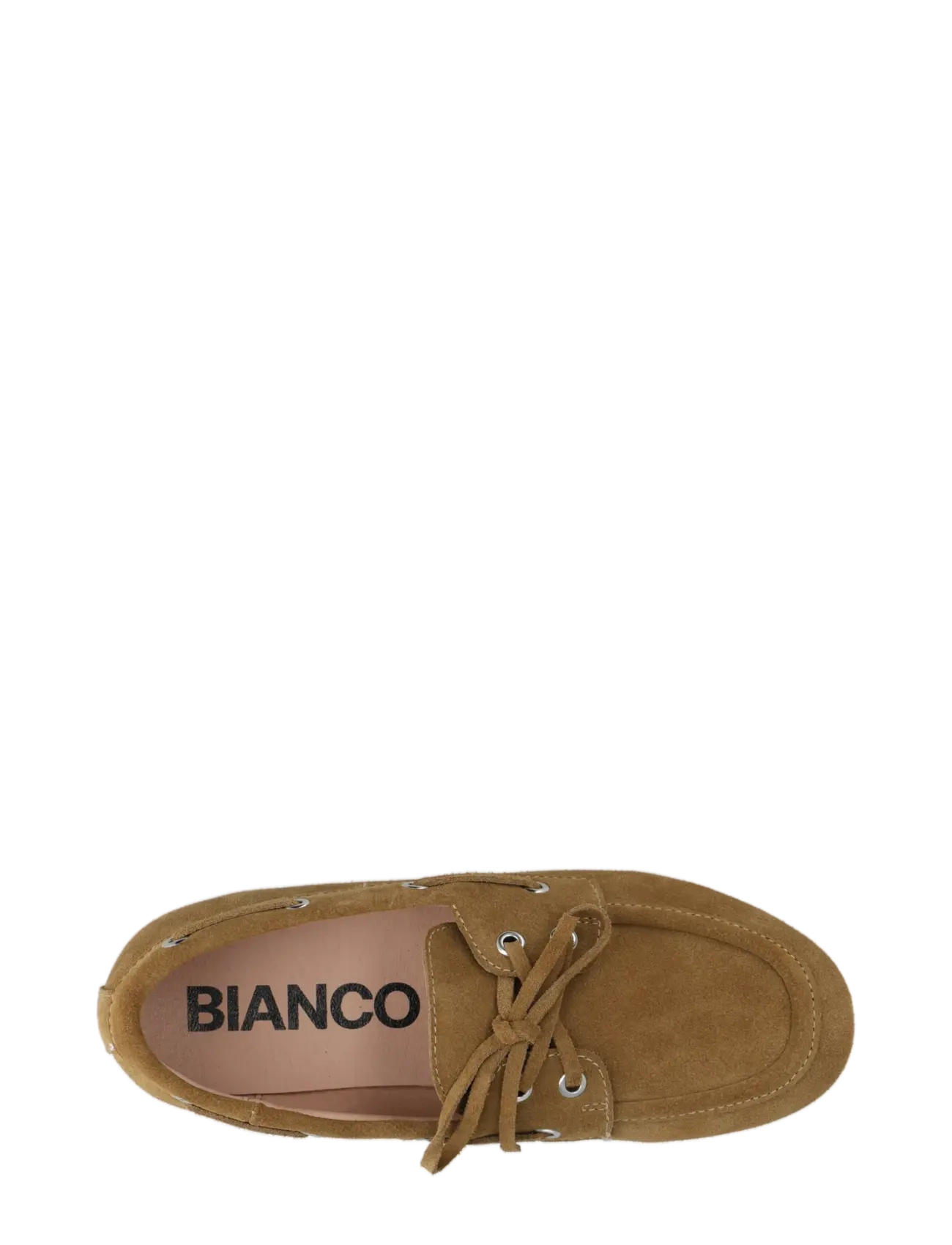 Bianco - BIAMARLENE Boat Shoe Suede - sejlersko - sand - 4