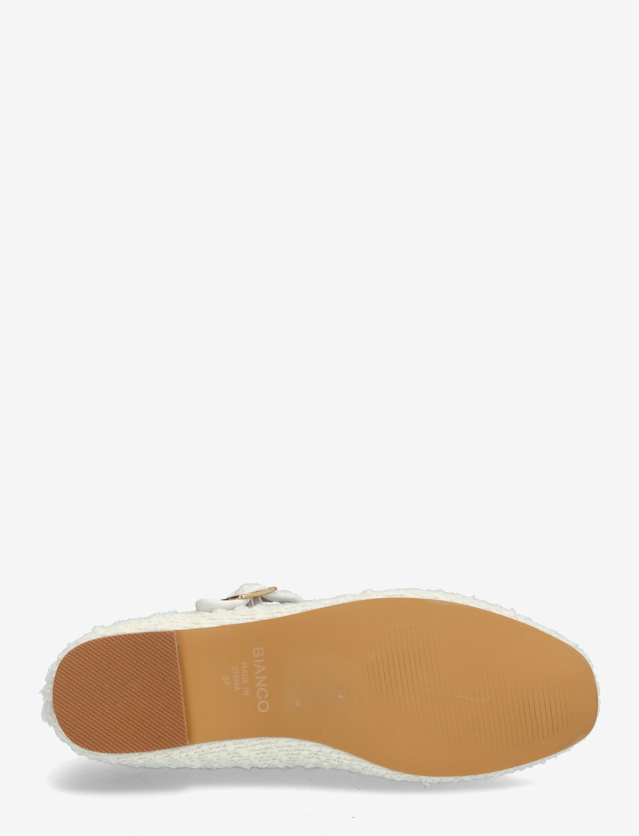 Bianco - BIALILJA Trimmed Mary Jane Textile - konfirmation - beige - 4