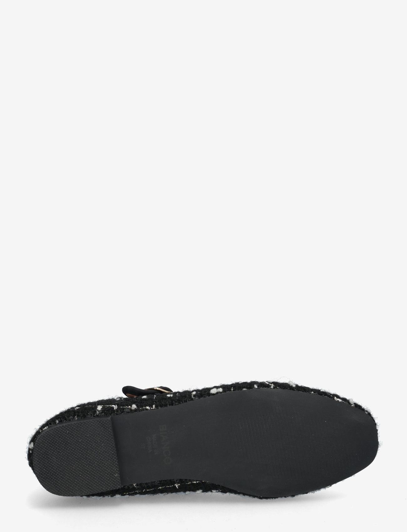 Bianco - BIALILJA Trimmed Mary Jane Textile - konfirmationstøj - black - 4