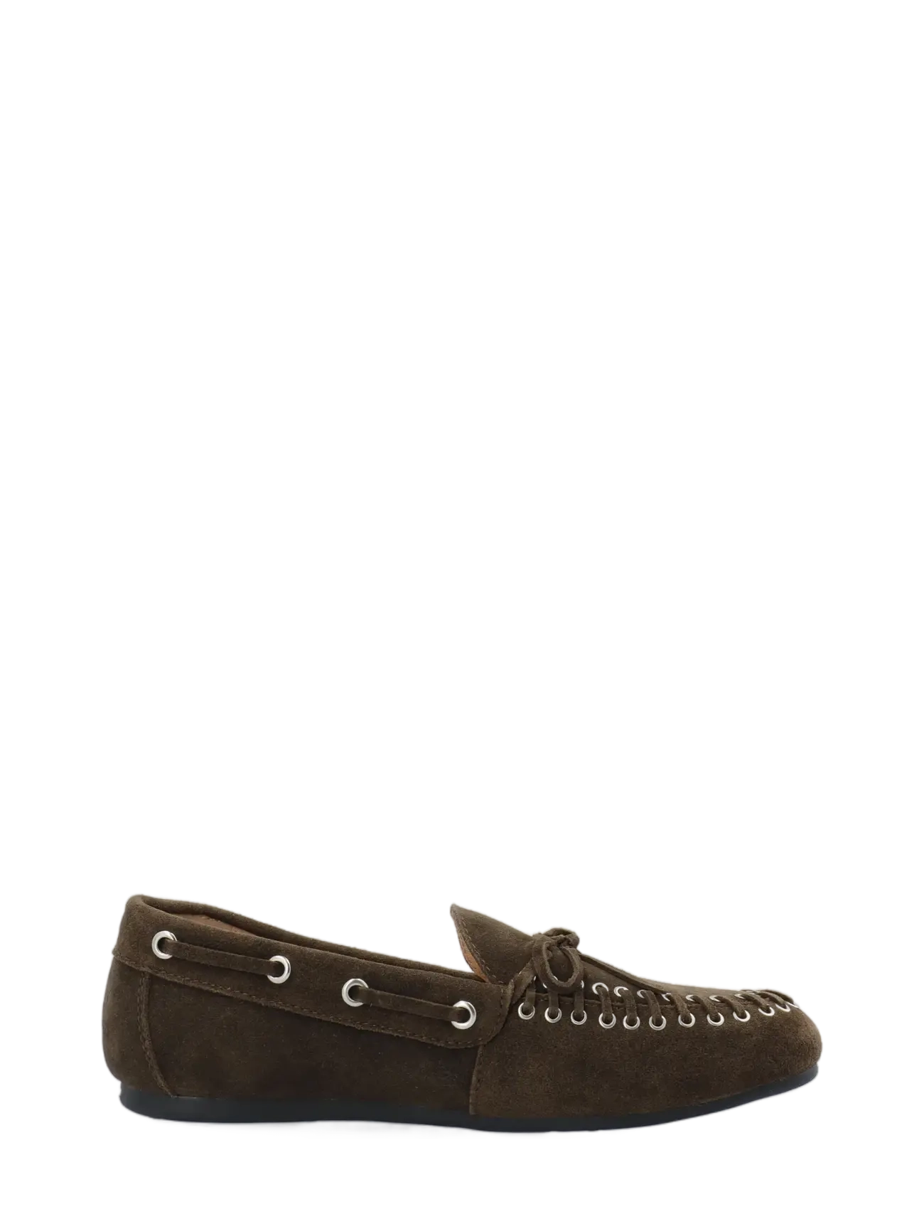Bianco Biamarlene Moccassin Slipper Suede, Kvinder, Mokkasin Hjemmesko, Brun, Str: 36