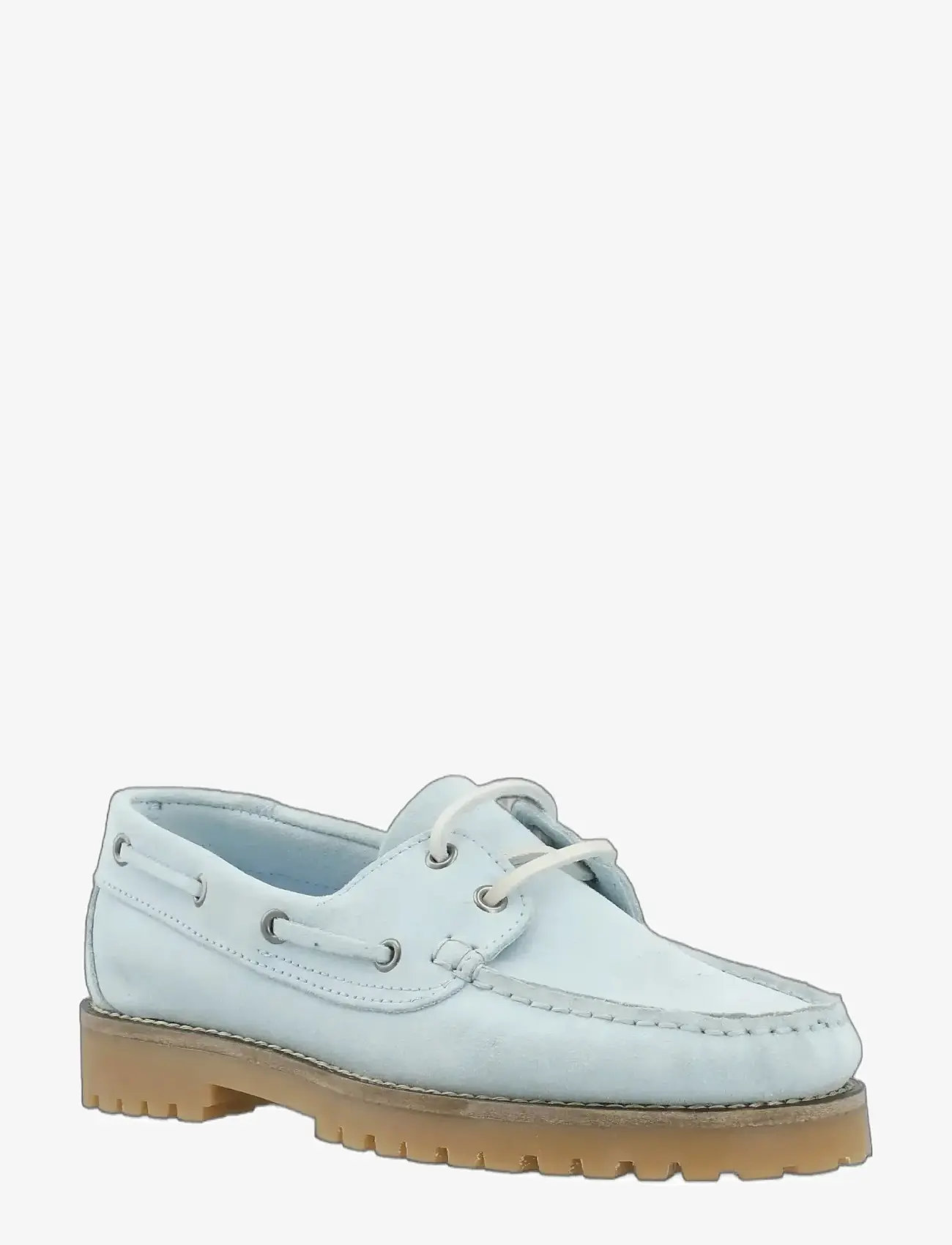 Bianco BIACAPRI Boat Shoe Suede - BIANCO - BABY BLUE / blue