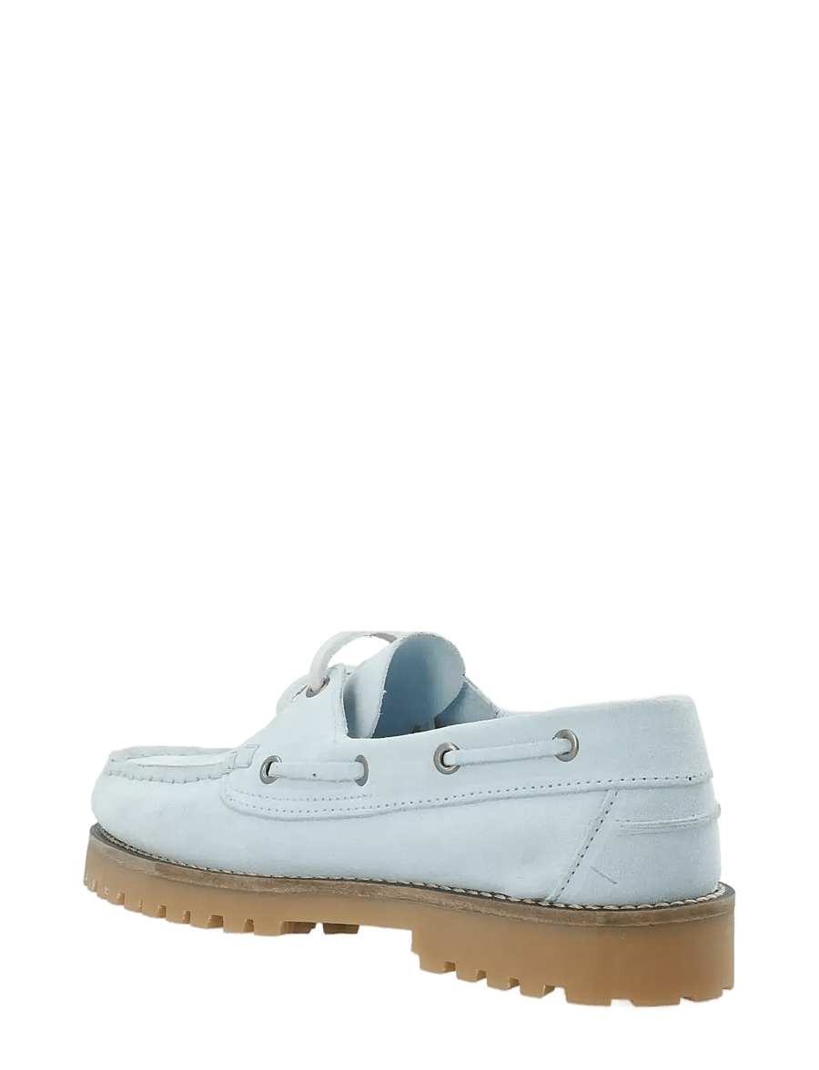 Bianco - BIACAPRI Boat Shoe Suede - chaussure bateau - baby blue - 2